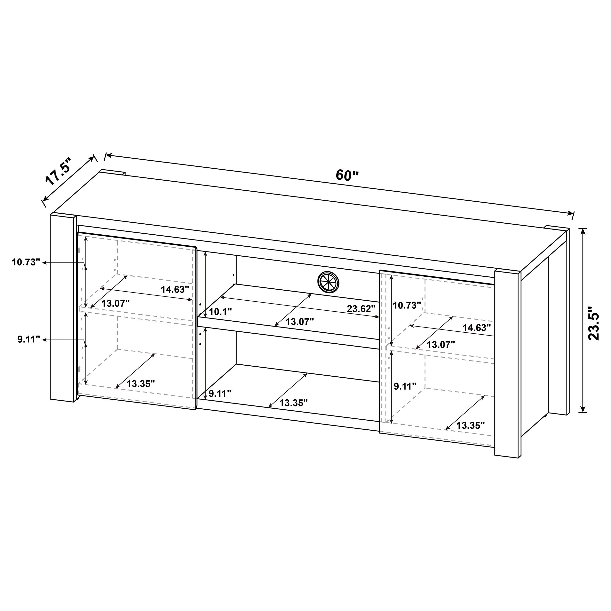 Laurelton Entertainment Center - Luxury Home Furniture (MI)