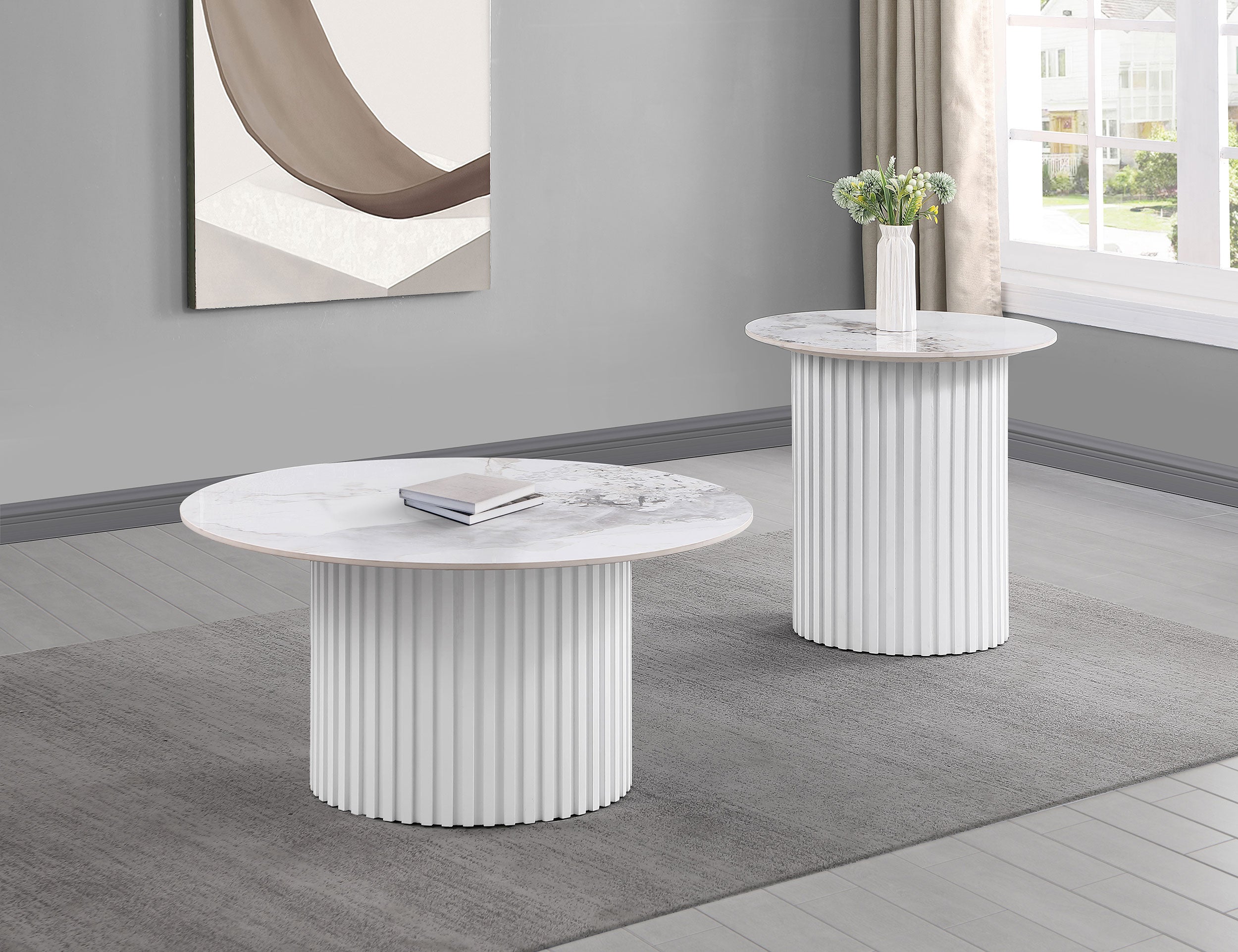 Rowena Coffee Table Sets - Luxury Home Furniture (MI)