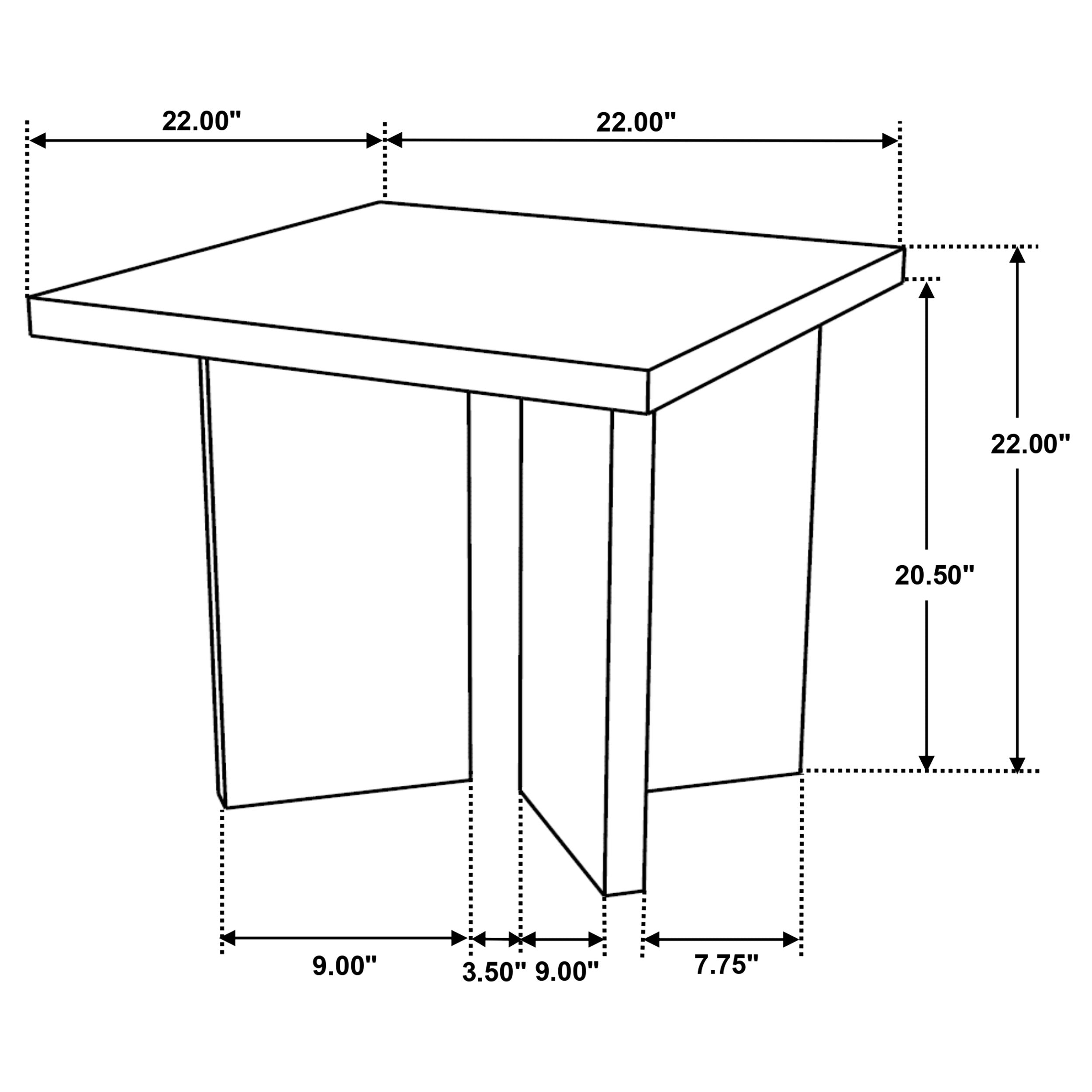 Andando Coffee Table Set - Luxury Home Furniture (MI)