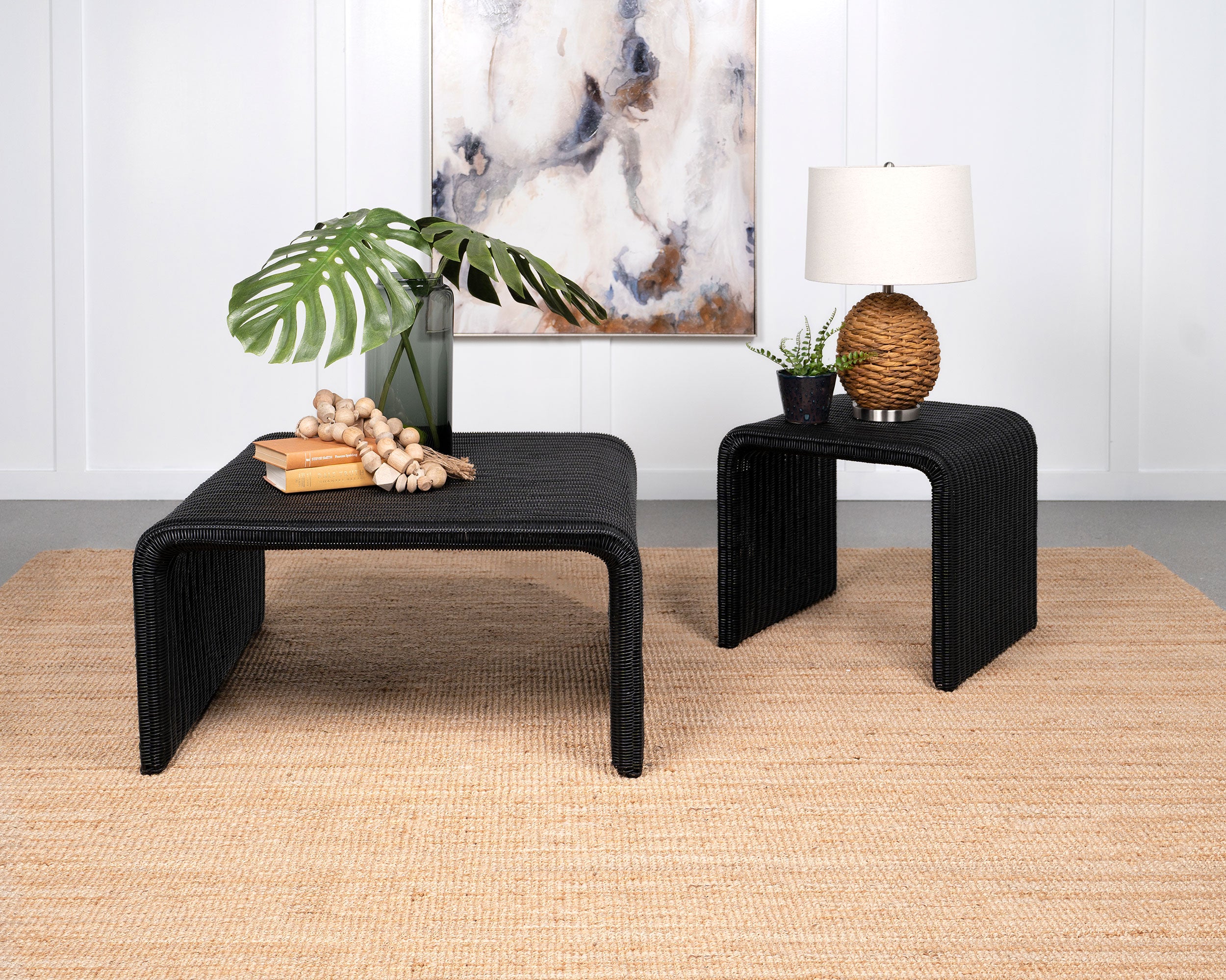Cahya Sets Black - Luxury Home Furniture (MI)