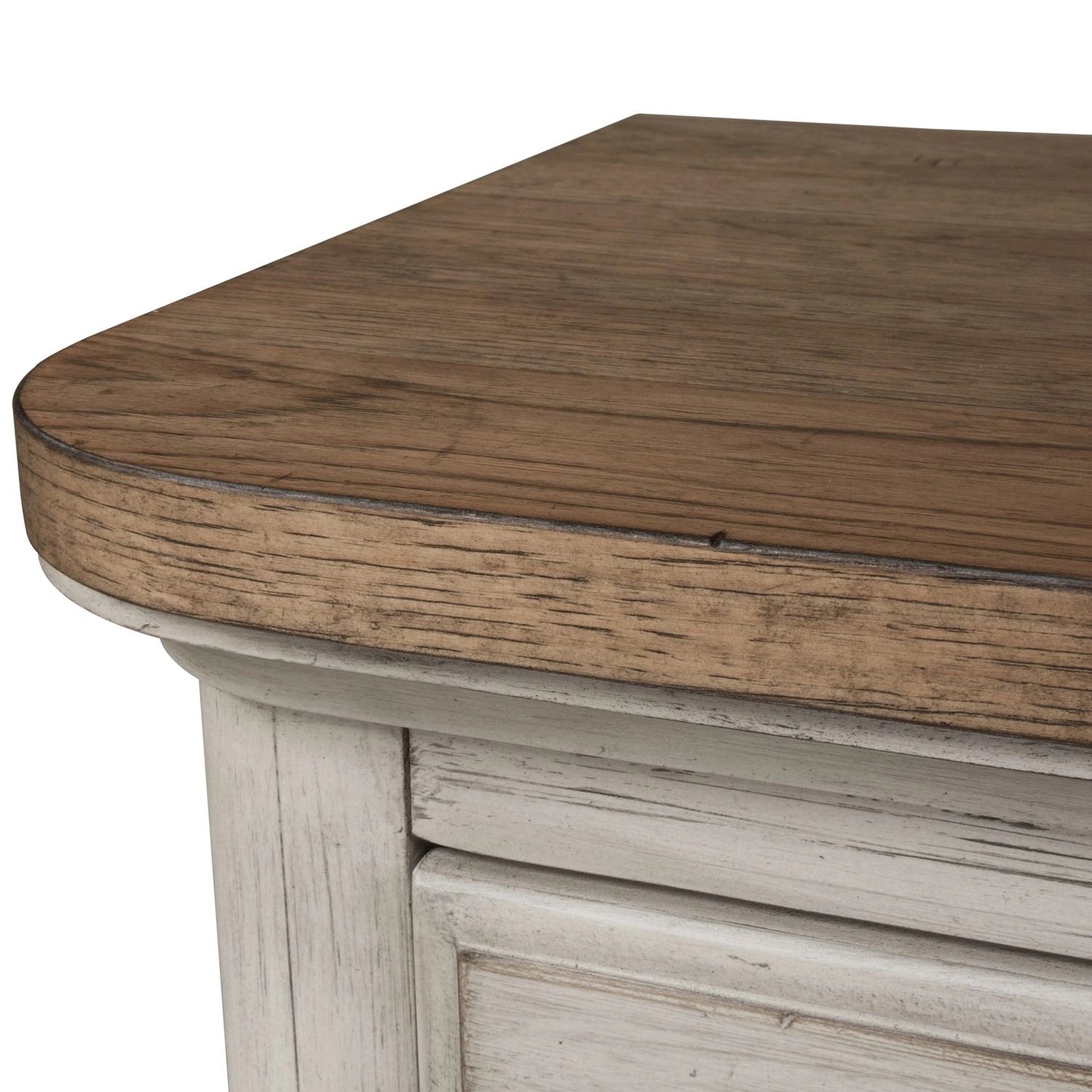 Farmhouse Reimagined Drawer Dresser in Antique White image
