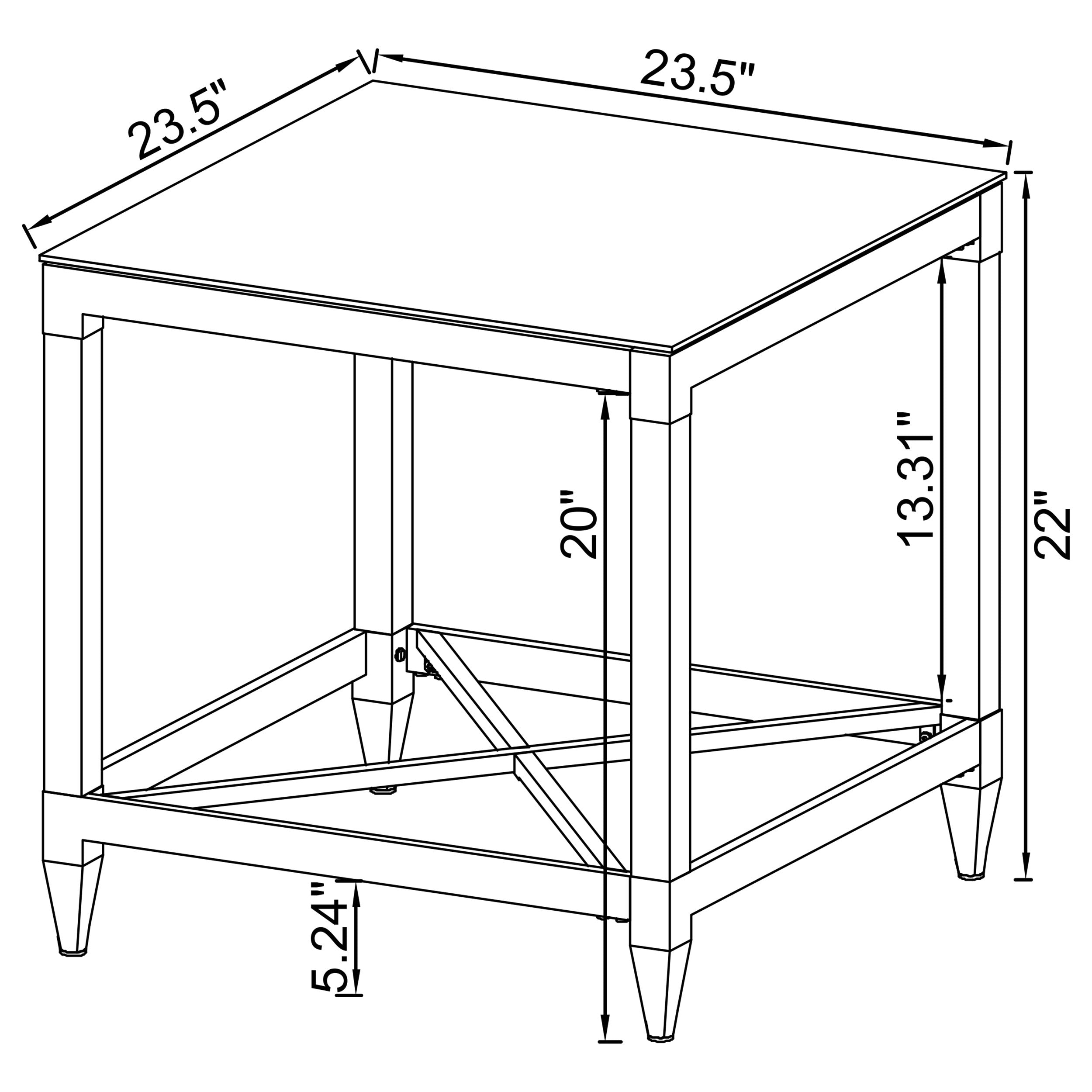 Lindley End & Side Table - Luxury Home Furniture (MI)