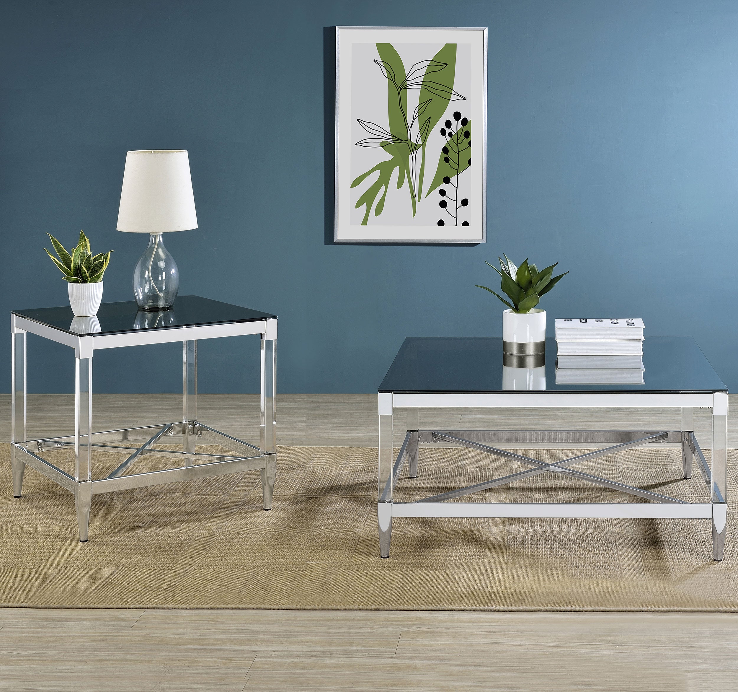 Lindley End & Side Table - Luxury Home Furniture (MI)