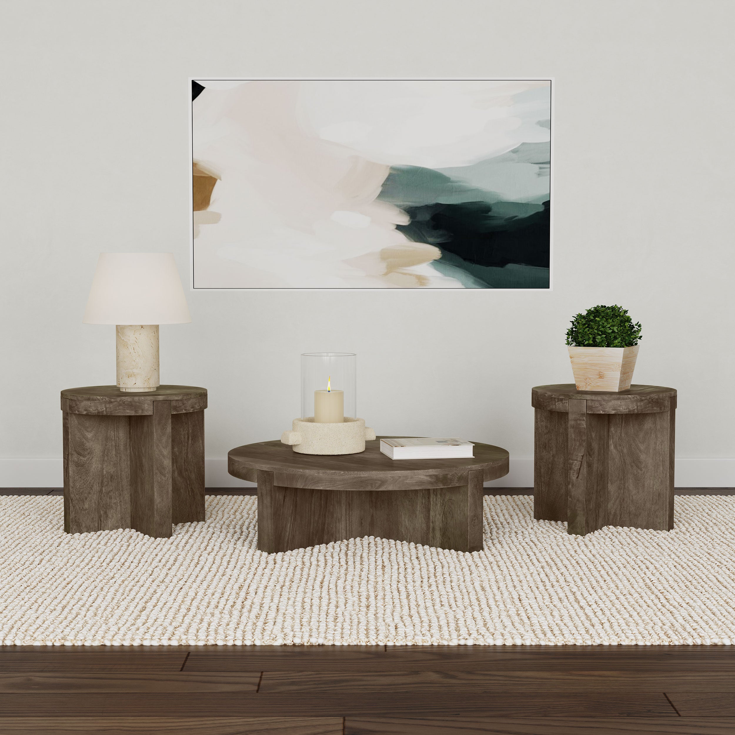 Kinkaid Coffee Table Set - Luxury Home Furniture (MI)