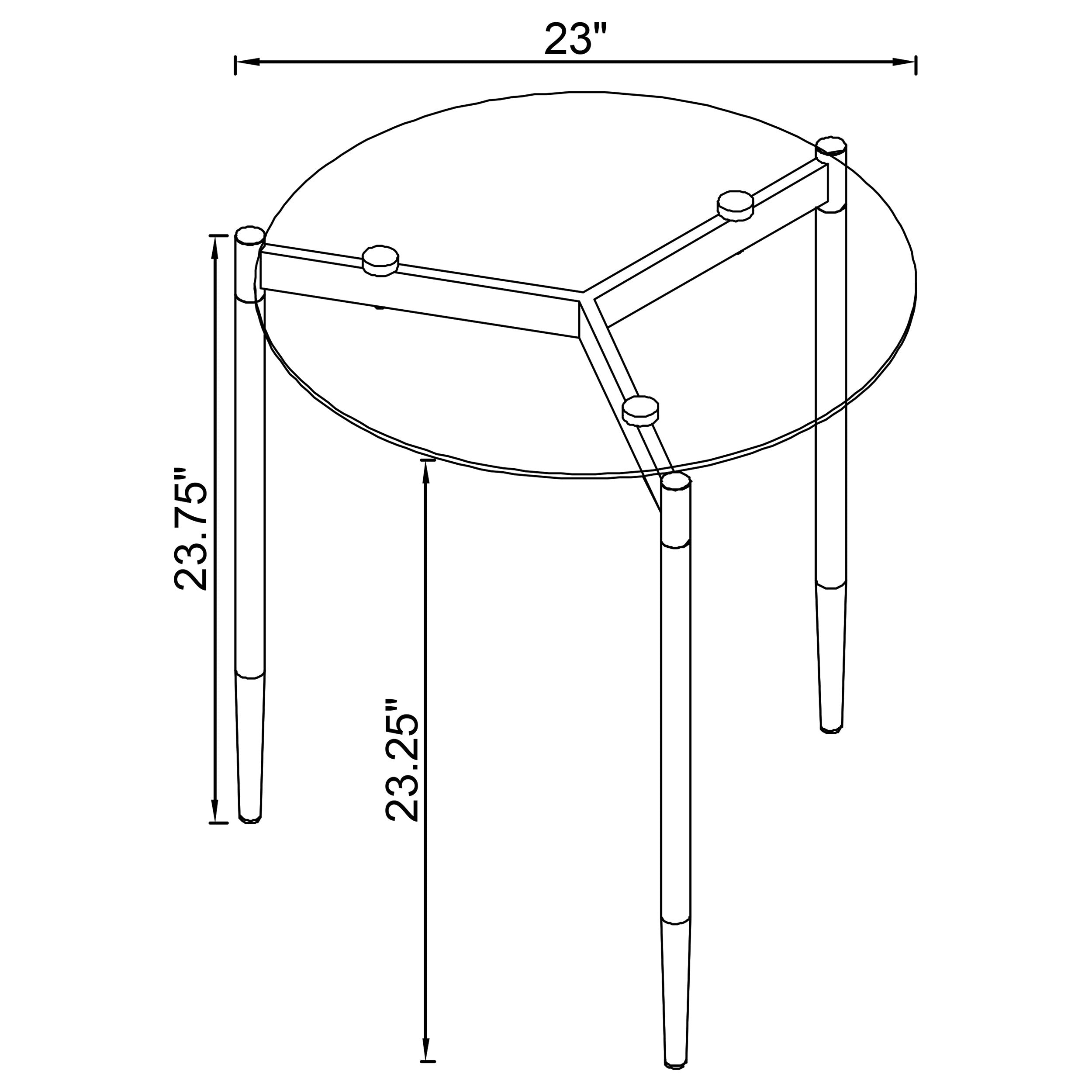 Rosalie End & Side Table - Luxury Home Furniture (MI)