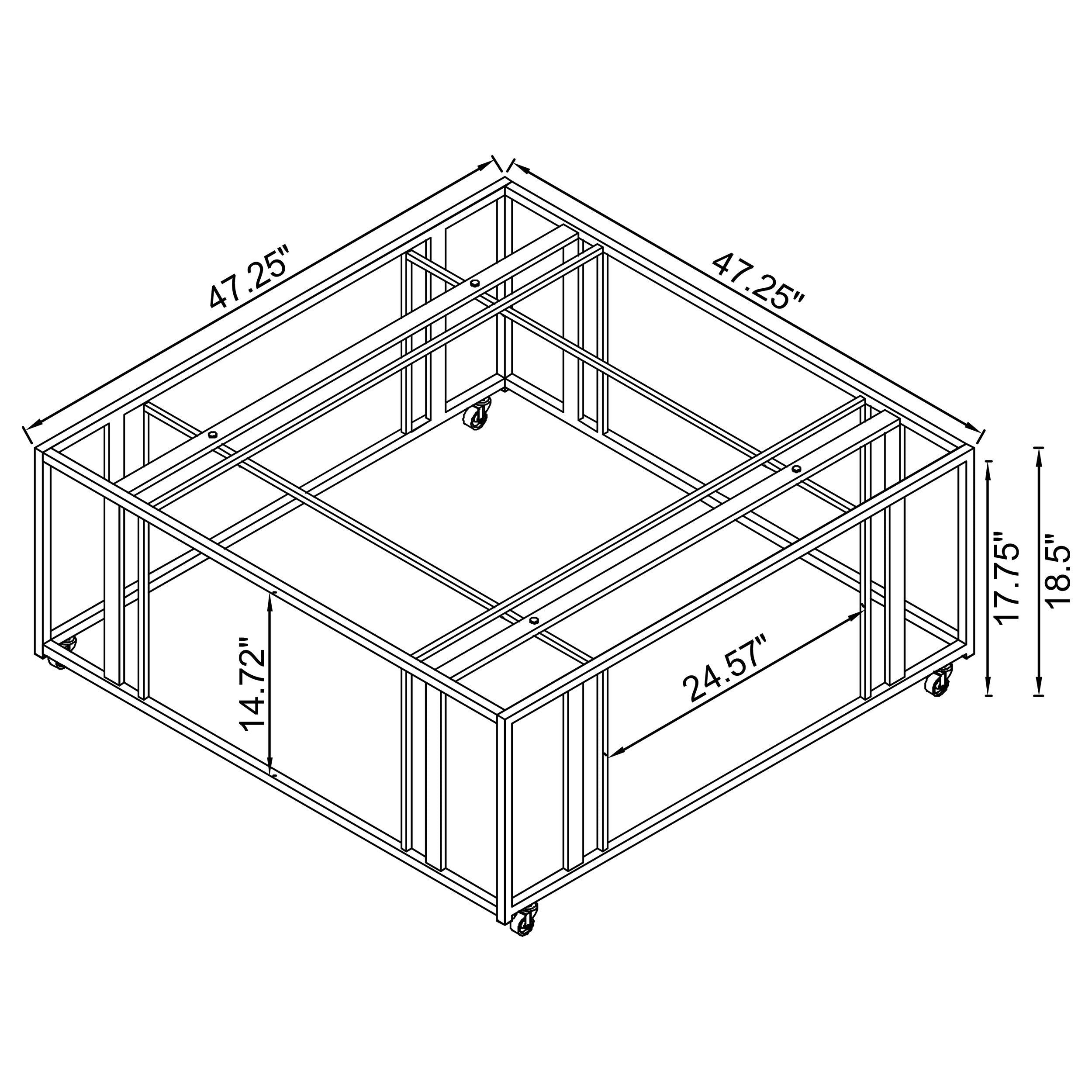 Adri Mobile Coffee Table - Luxury Home Furniture (MI)
