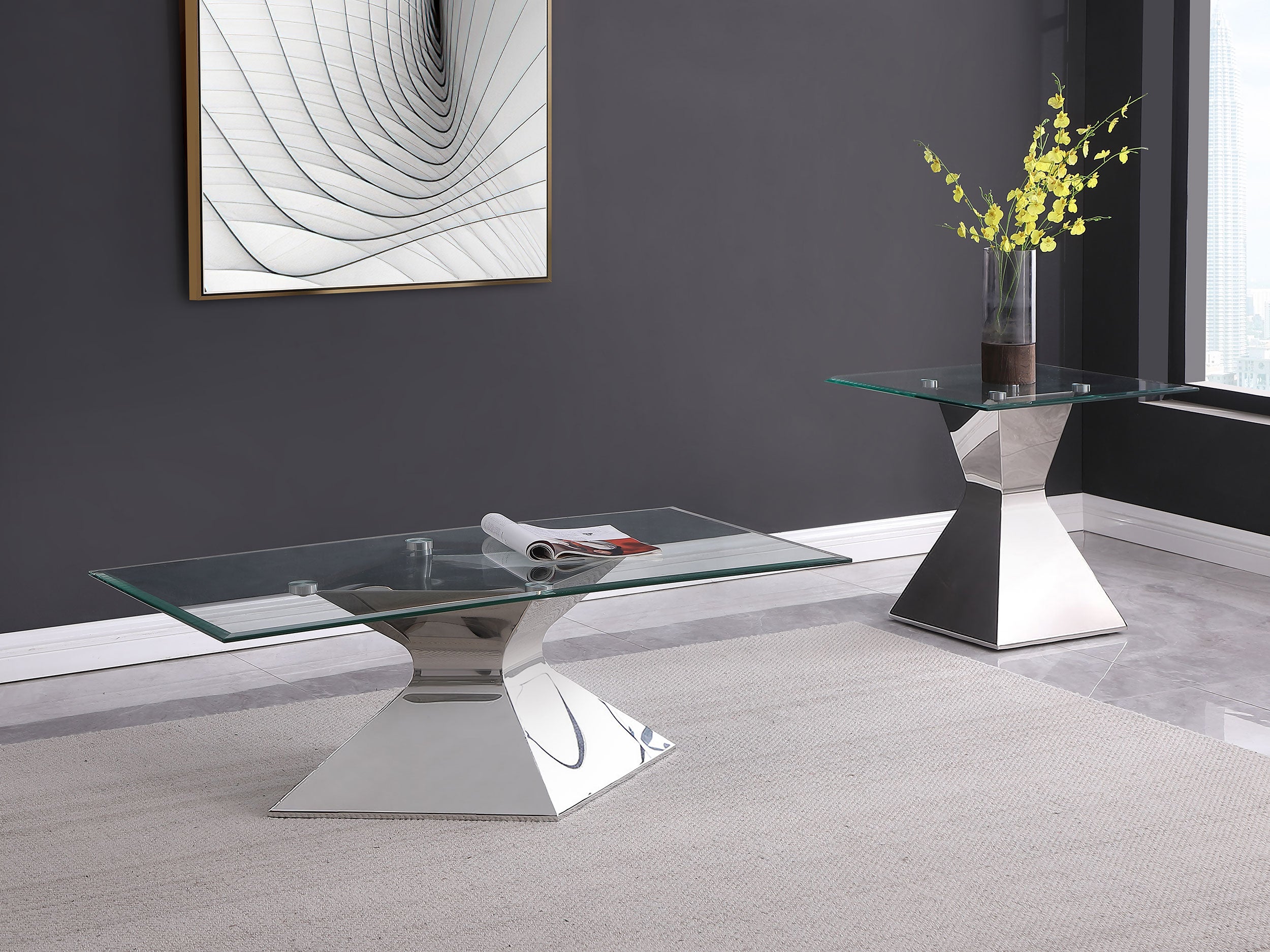 Jenny Coffee Table Set - Luxury Home Furniture (MI)