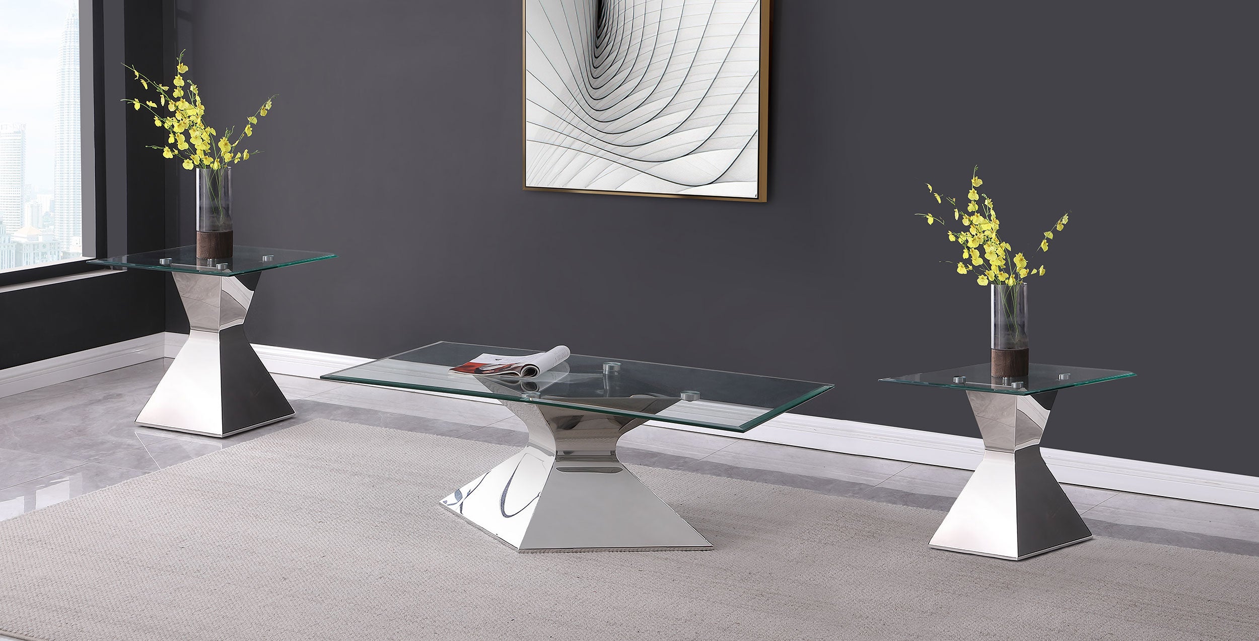 Jenny Coffee Table Set - Luxury Home Furniture (MI)