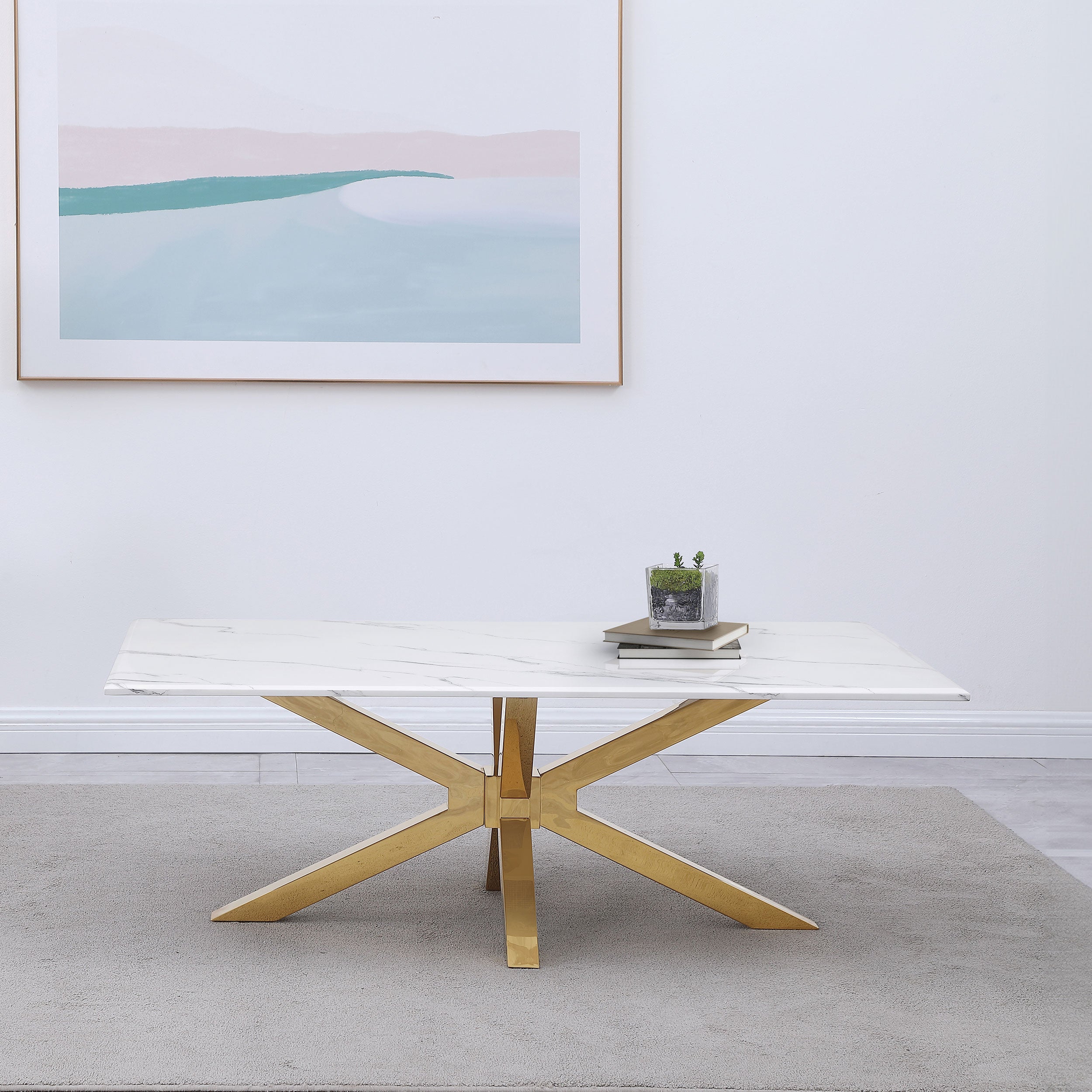 Visalia Coffee Table - Luxury Home Furniture (MI)