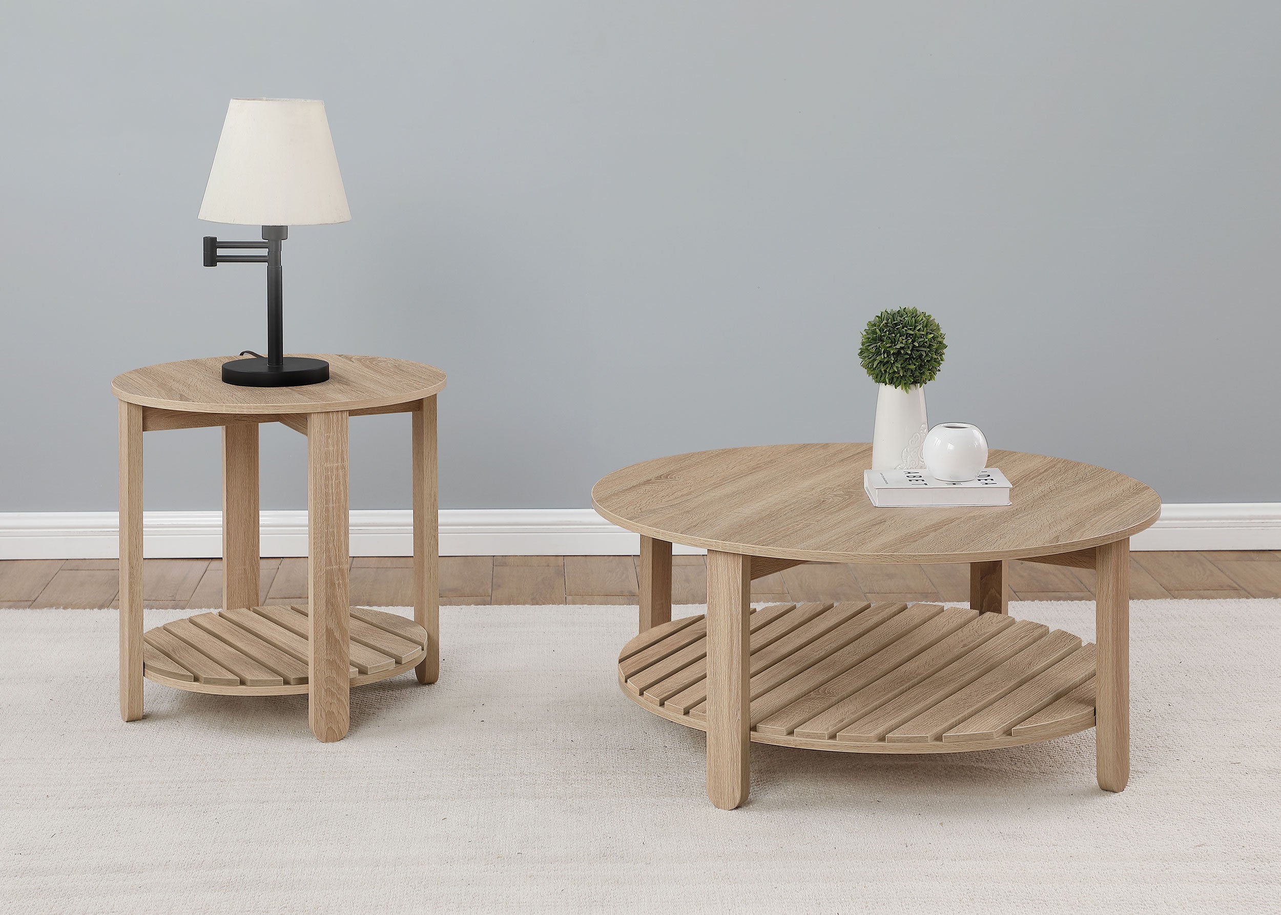 Fowler End & Side Table - Luxury Home Furniture (MI)