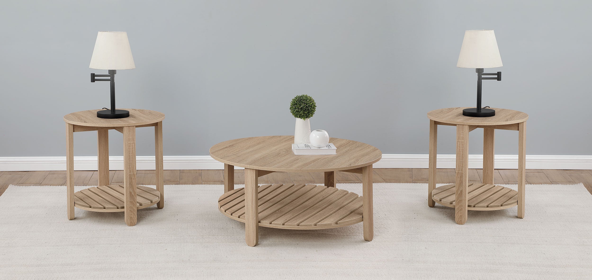 Fowler Coffee Table Sets - Luxury Home Furniture (MI)