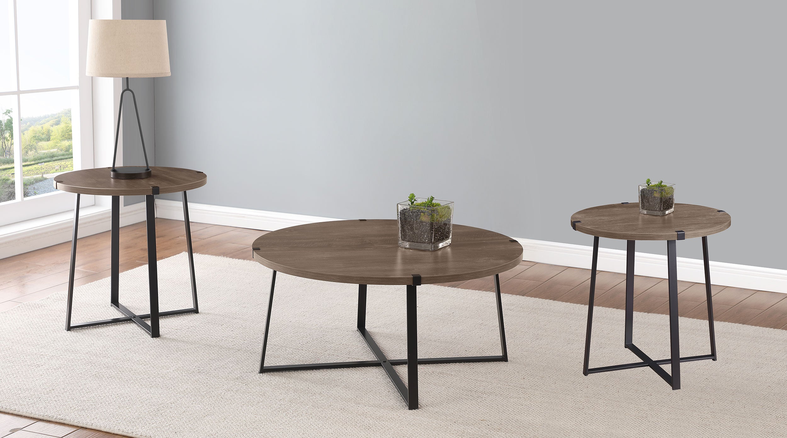 Marcus Coffee Table Sets - Luxury Home Furniture (MI)