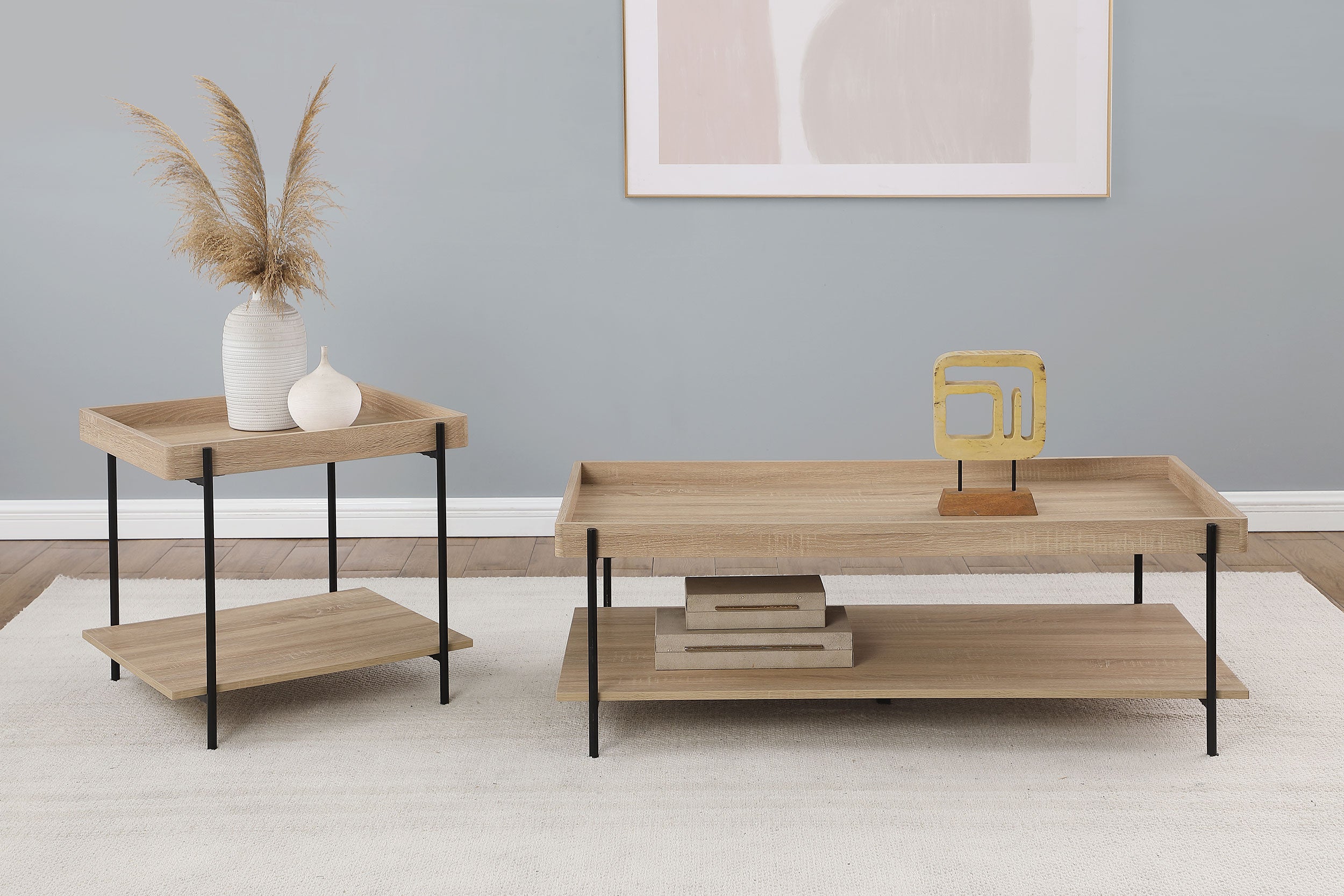 Fallon Coffee Table Sets - Luxury Home Furniture (MI)