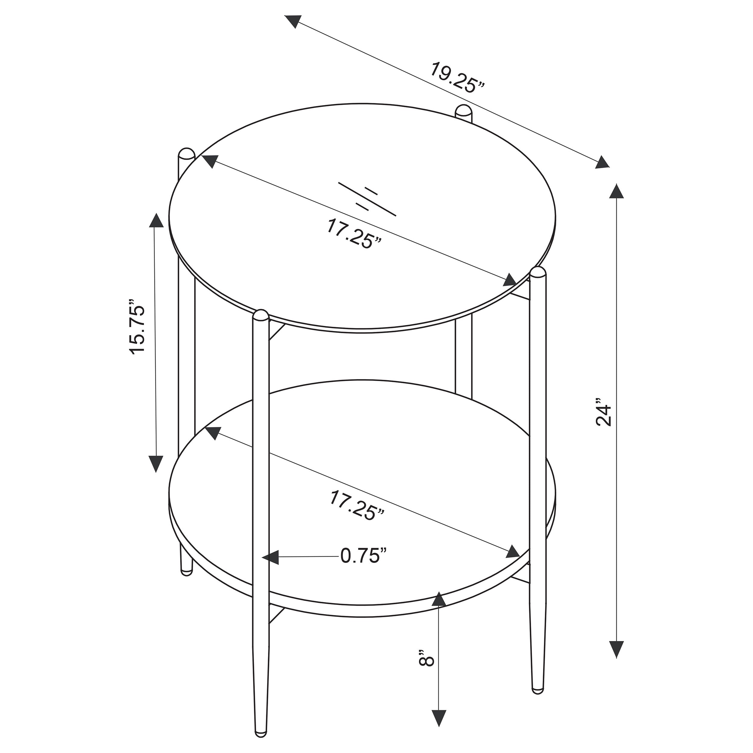 Jonelle End & Side Table - Luxury Home Furniture (MI)
