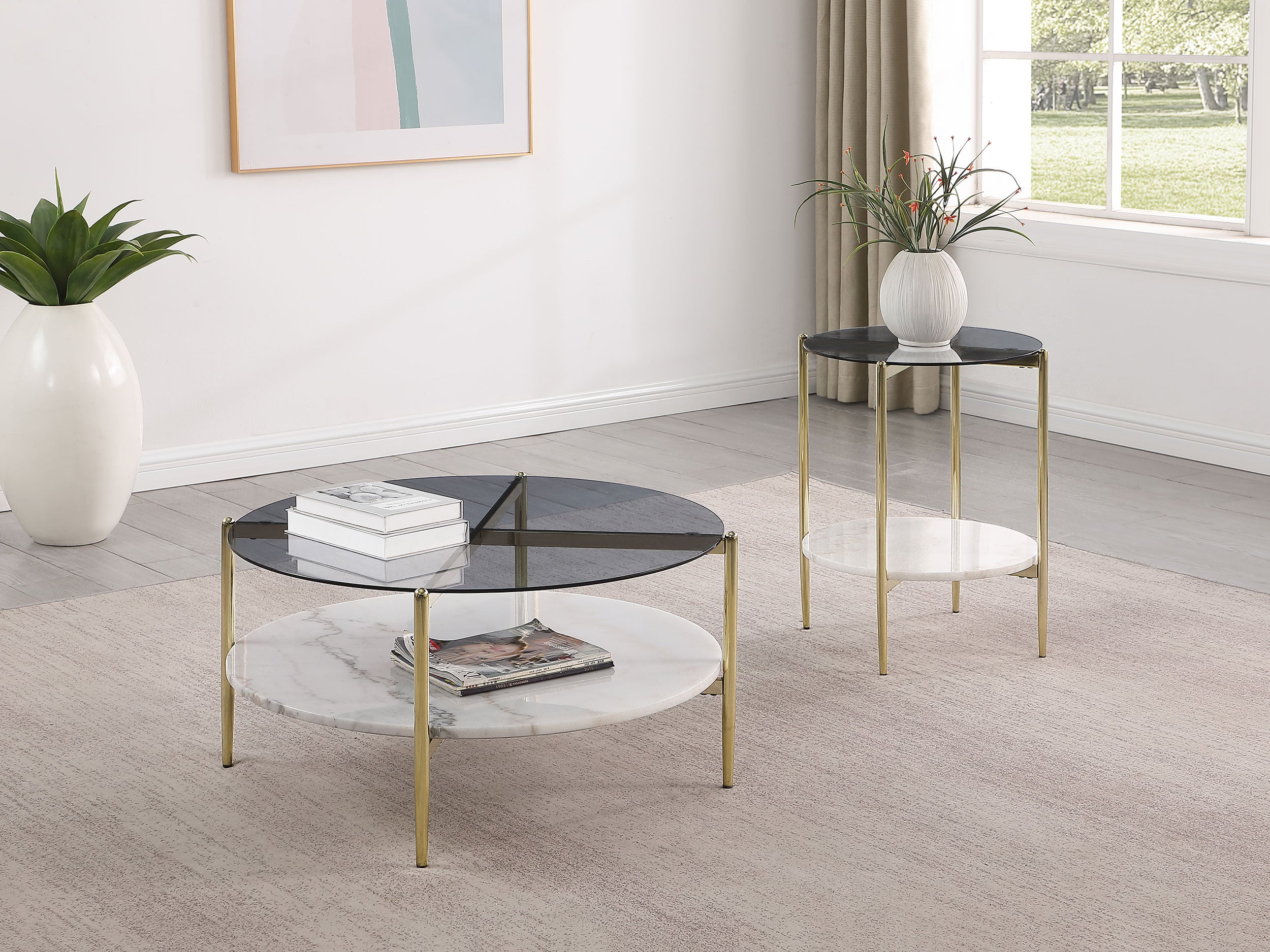 Jonelle End & Side Table - Luxury Home Furniture (MI)