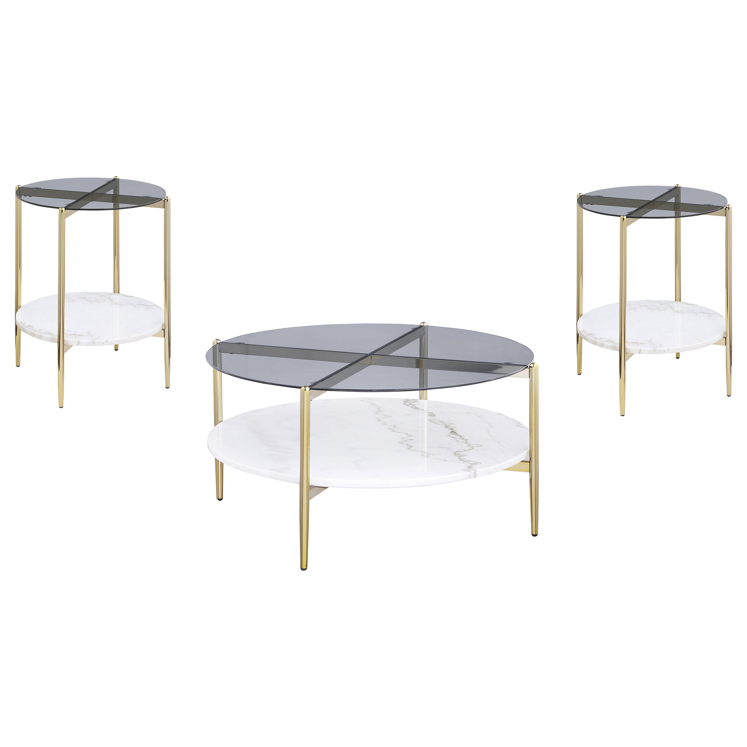 Jonelle Coffee Table Set - Luxury Home Furniture (MI)