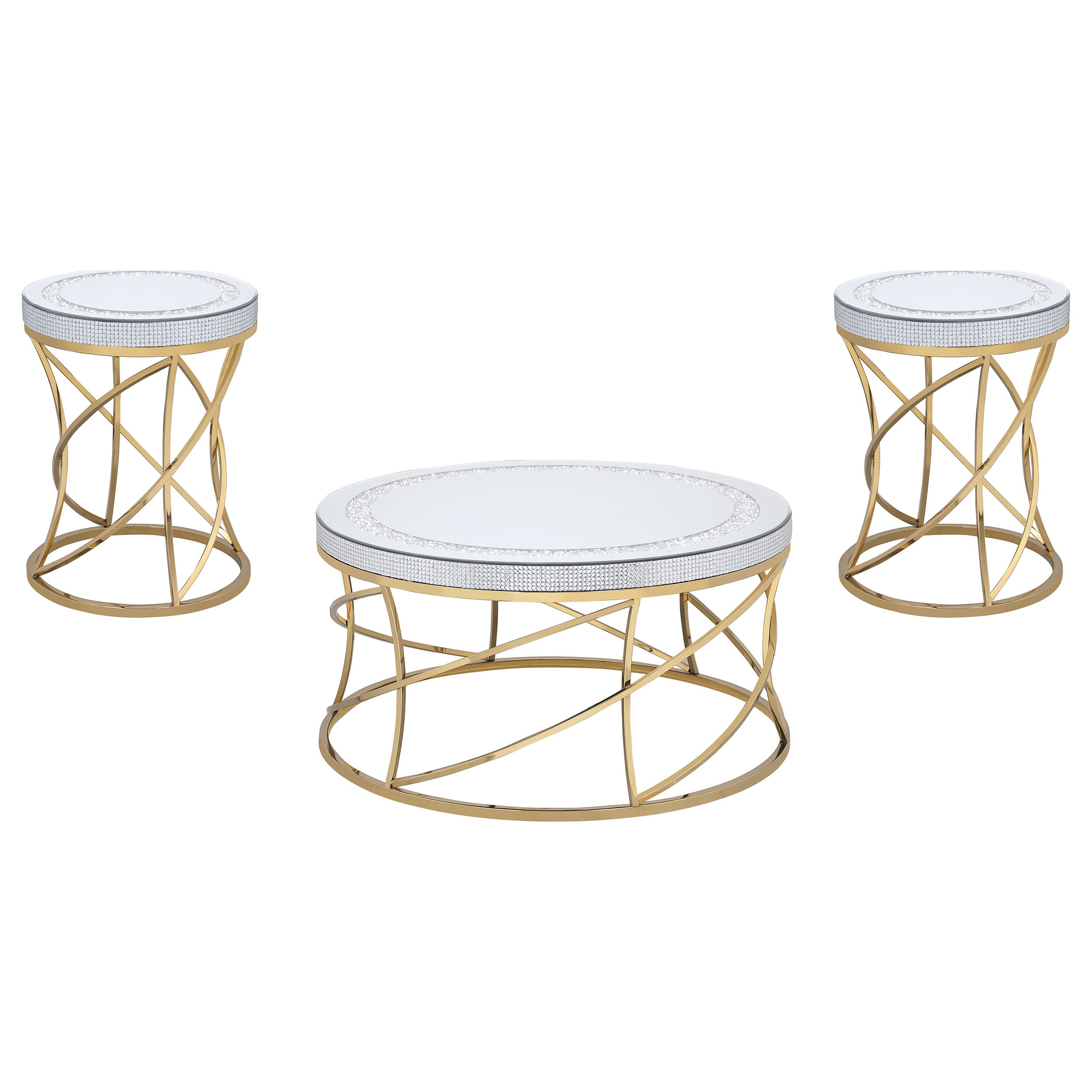 Elise Coffee Table Sets - Luxury Home Furniture (MI)