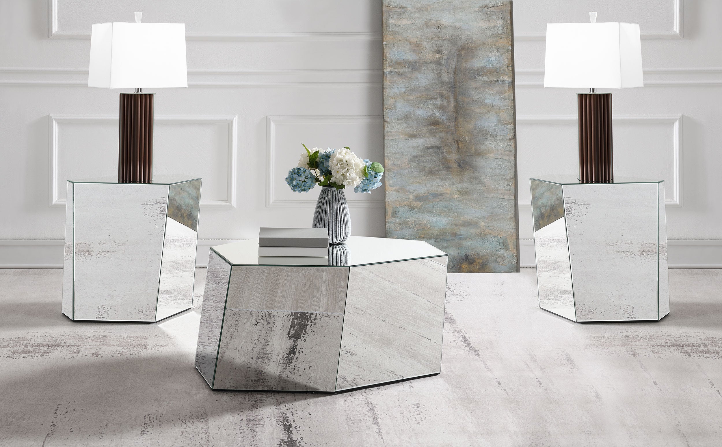 Capella Coffee Table Sets - Luxury Home Furniture (MI)