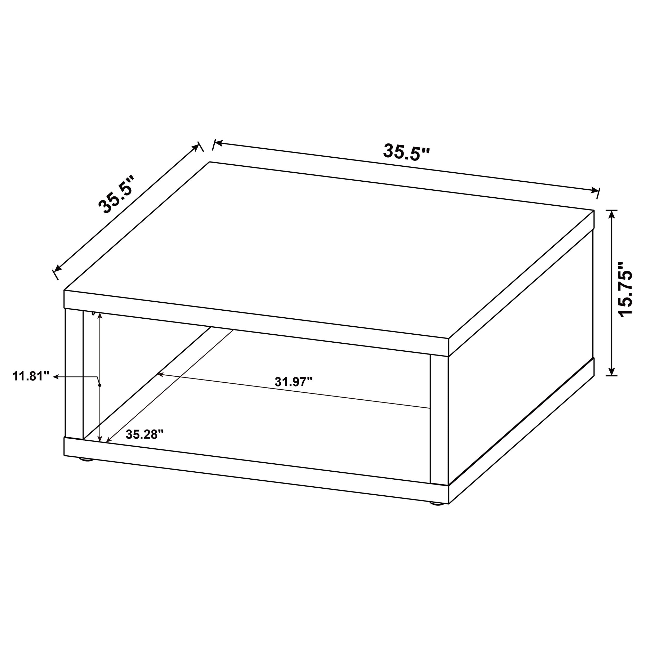 Frisco Coffee Table - Luxury Home Furniture (MI)
