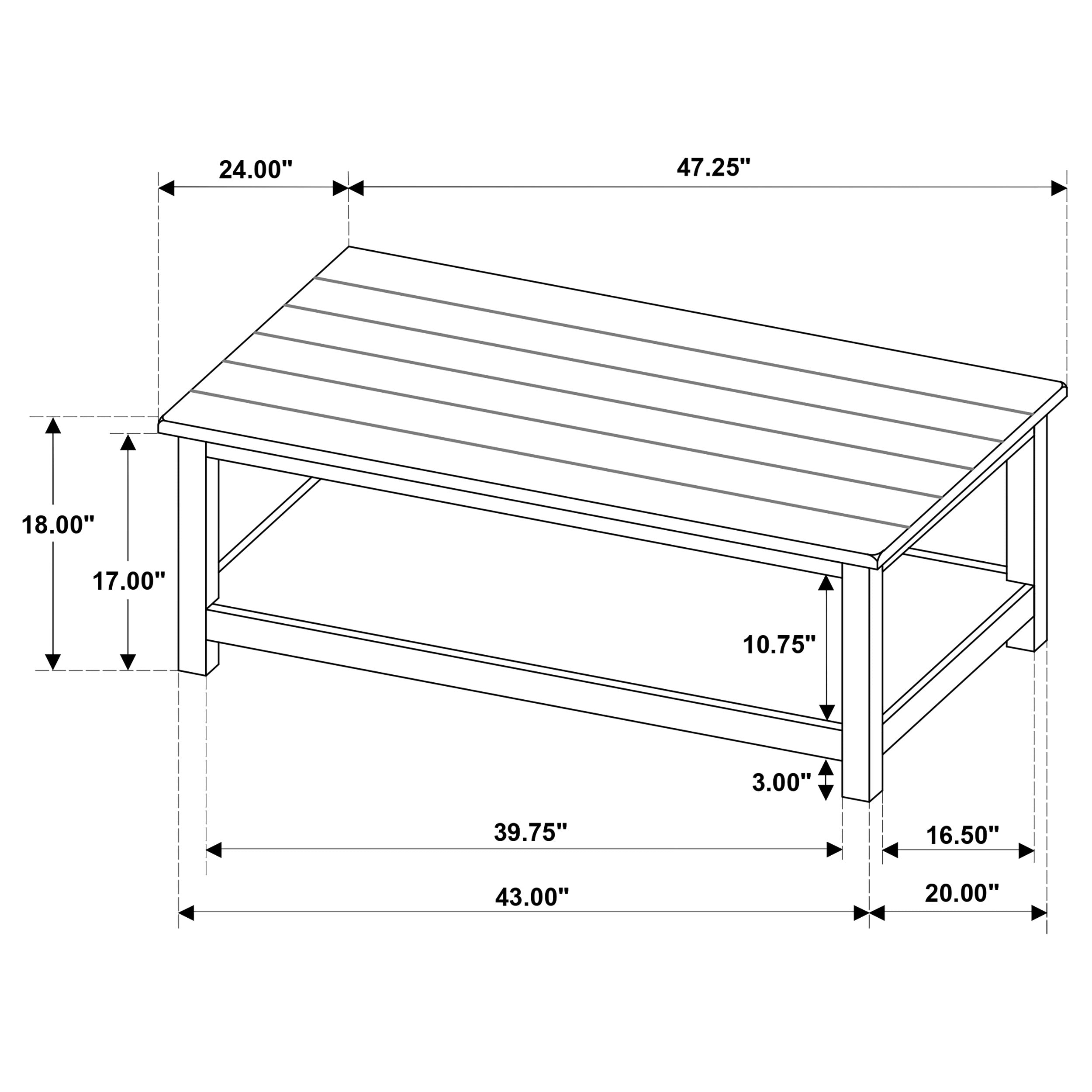 Payne Coffee Table Set - Luxury Home Furniture (MI)
