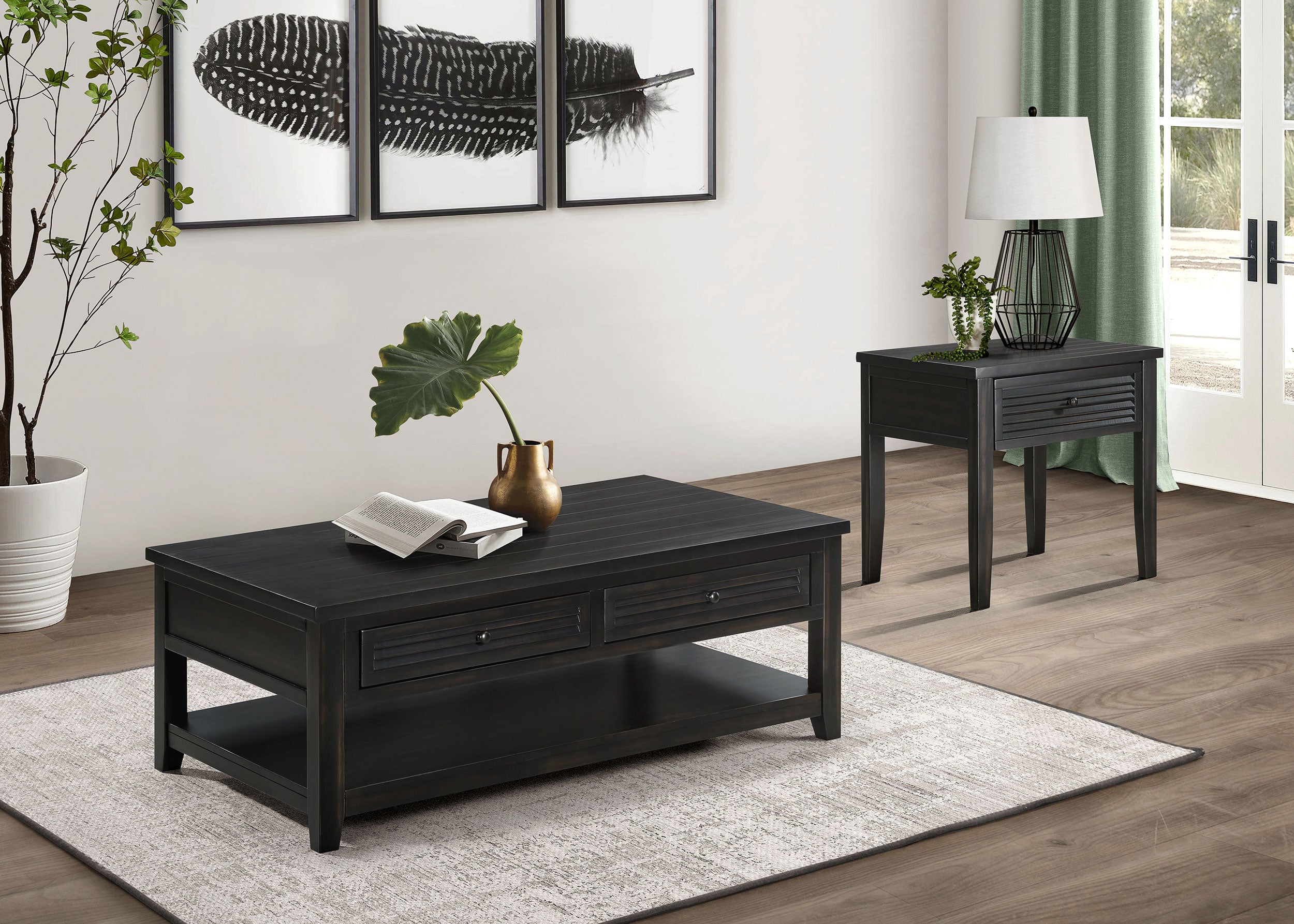 Concord Coffee Table Set - Luxury Home Furniture (MI)