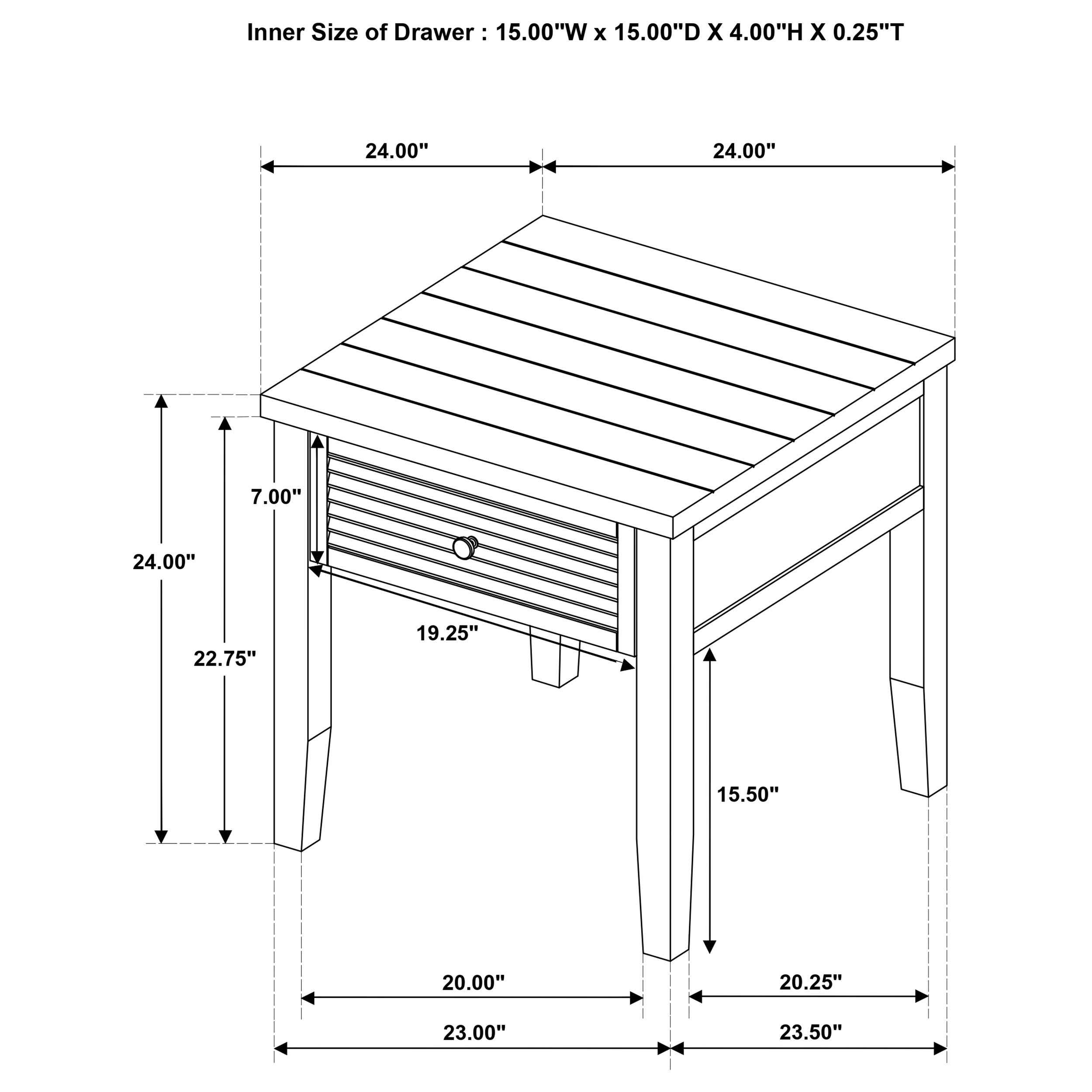 Concord Coffee Table Set - Luxury Home Furniture (MI)