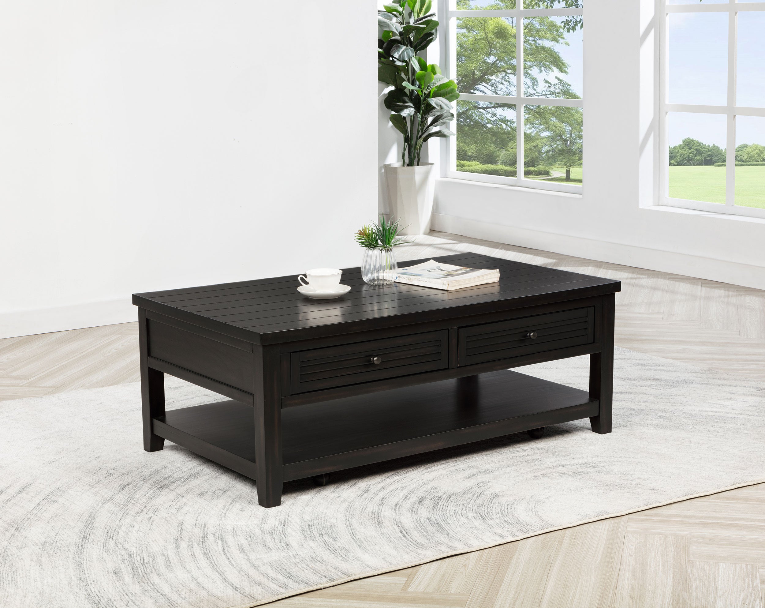 Concord Mobile Coffee Table - Luxury Home Furniture (MI)