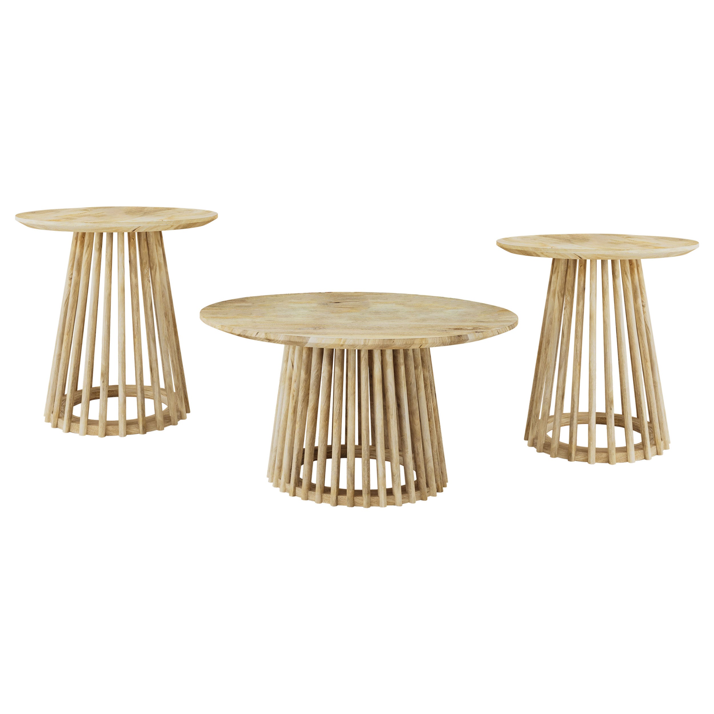Touhy Coffee Table Set - Luxury Home Furniture (MI)