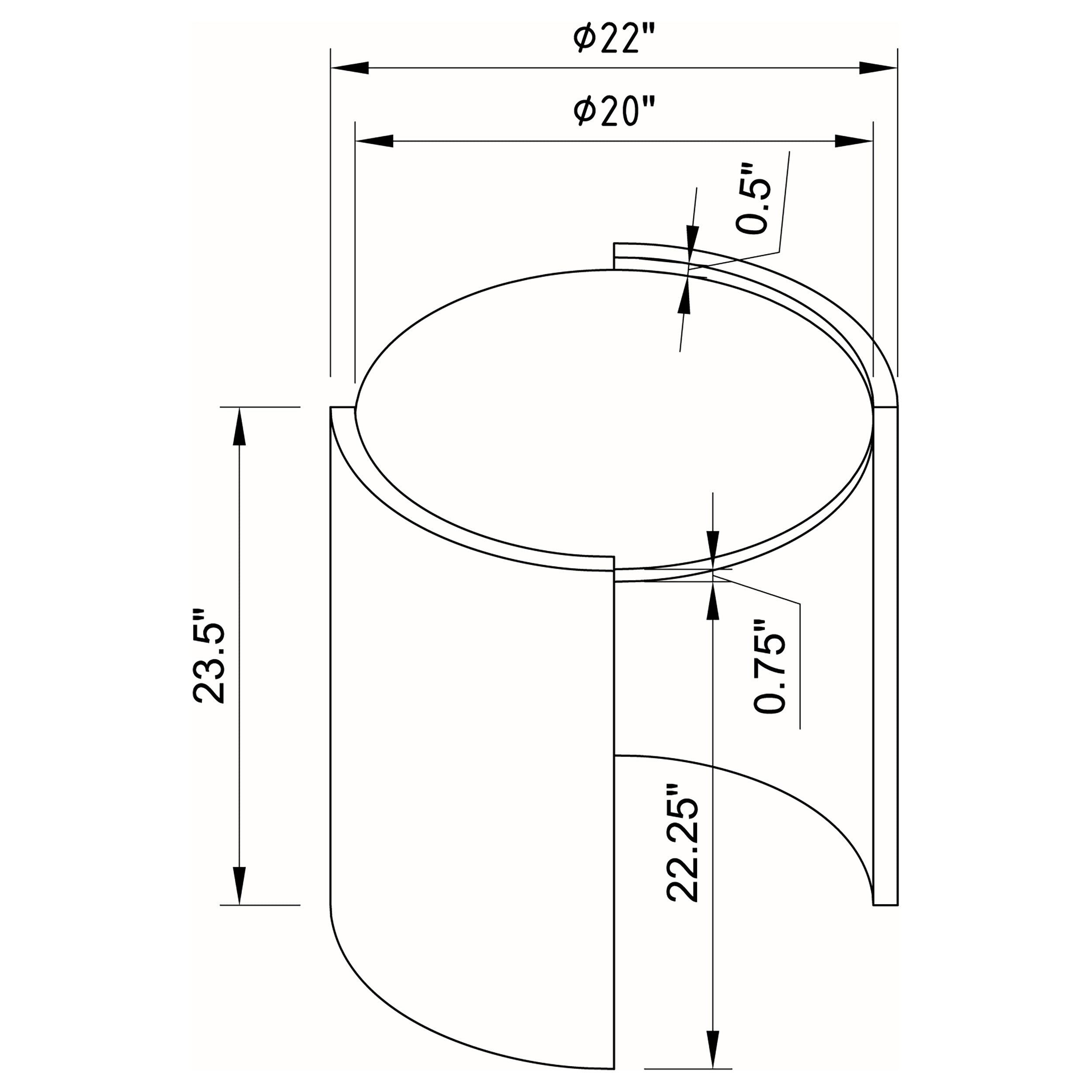 Gladstone End & Side Tables - Luxury Home Furniture (MI)