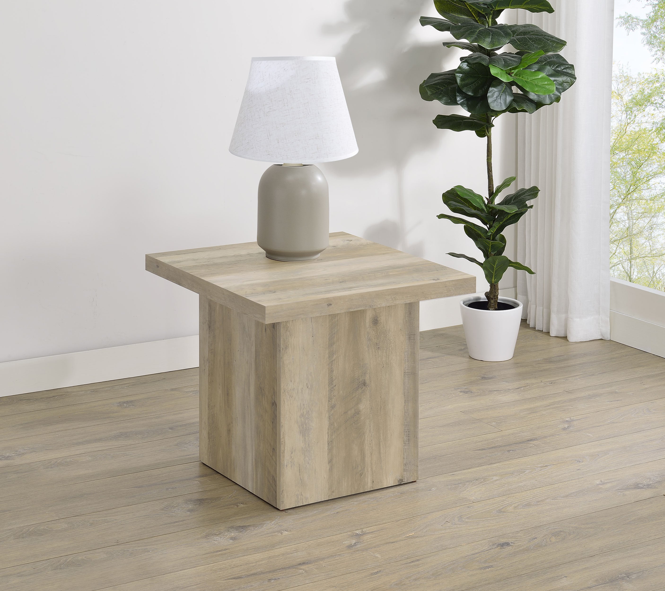 Devar End Table - Luxury Home Furniture (MI)