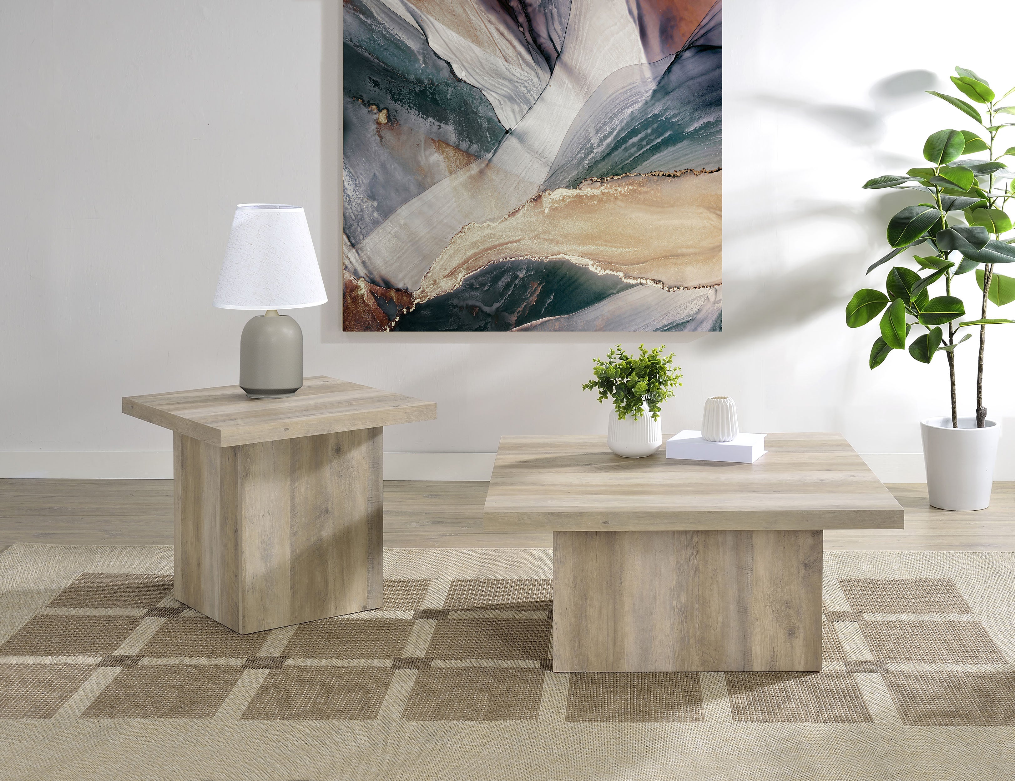 Devar End Table - Luxury Home Furniture (MI)