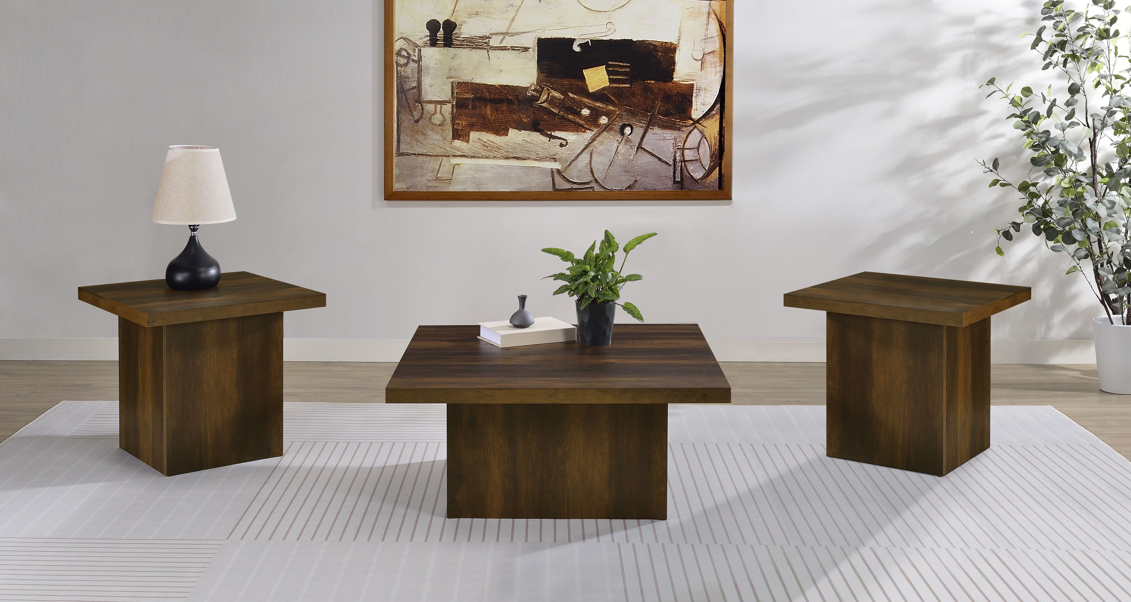 Devar Coffee Table Set - Luxury Home Furniture (MI)