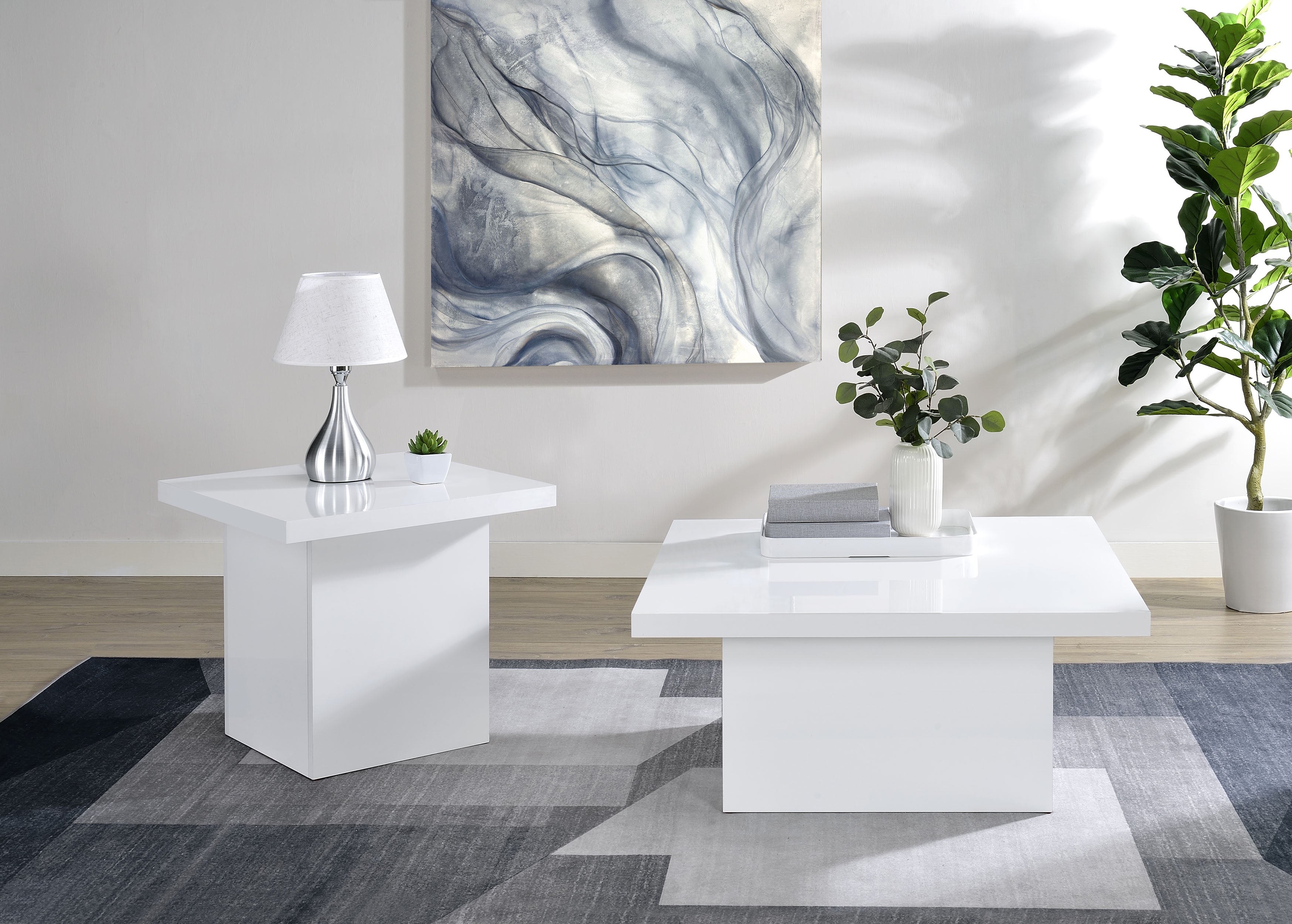 Devar Coffee Table Set - Luxury Home Furniture (MI)