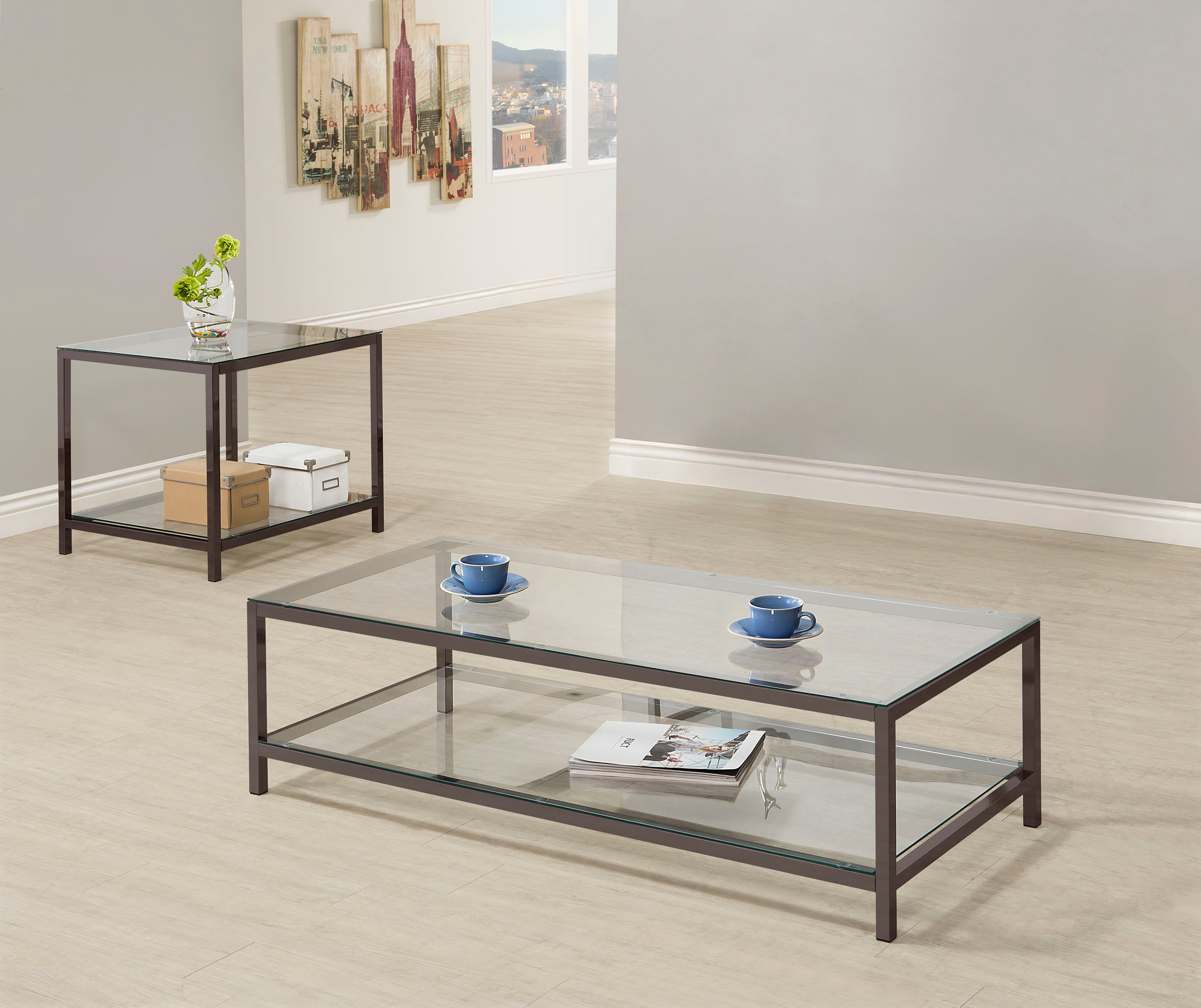 Trini Coffee Table Set - Luxury Home Furniture (MI)