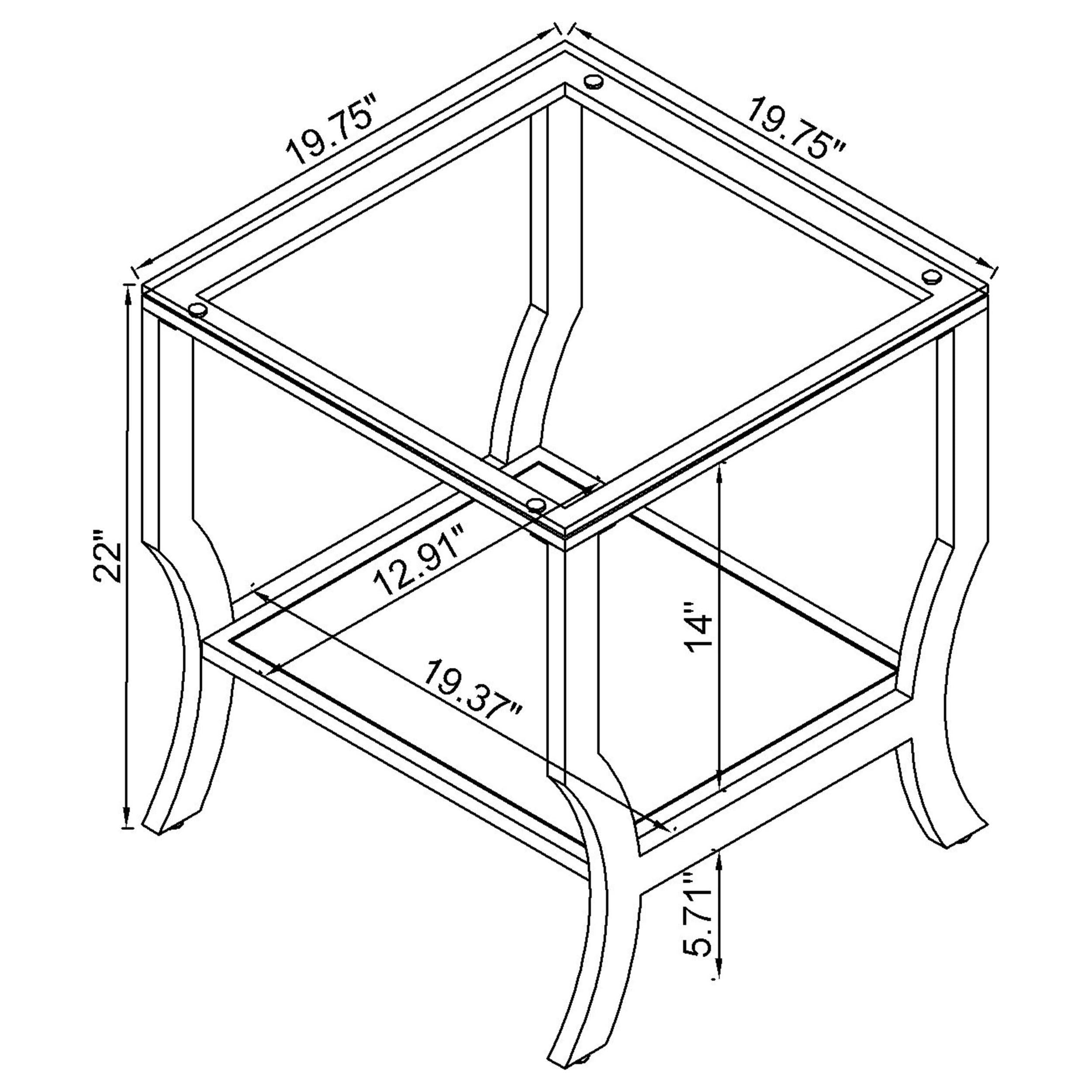 Saide Coffee Table Set - Luxury Home Furniture (MI)