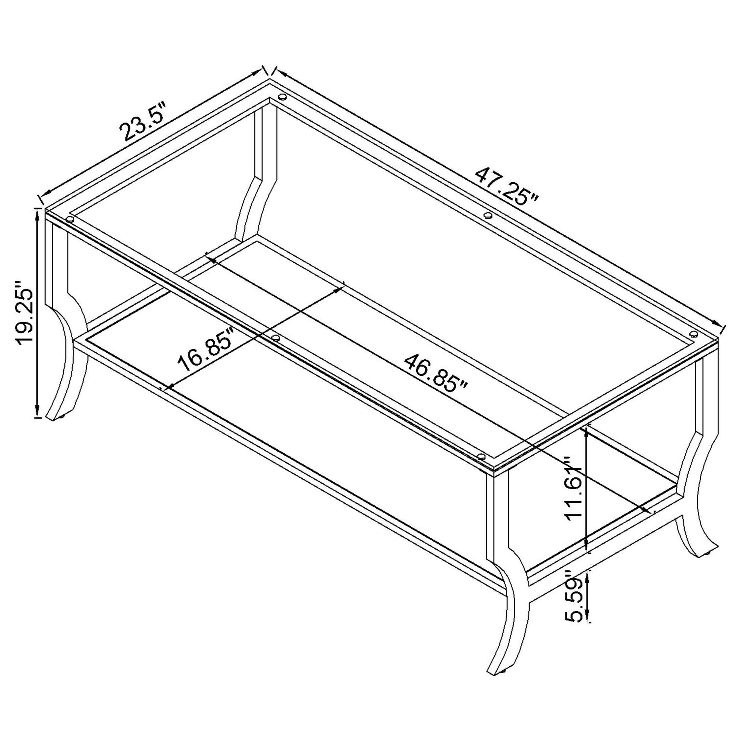 Saide Coffee Table - Luxury Home Furniture (MI)