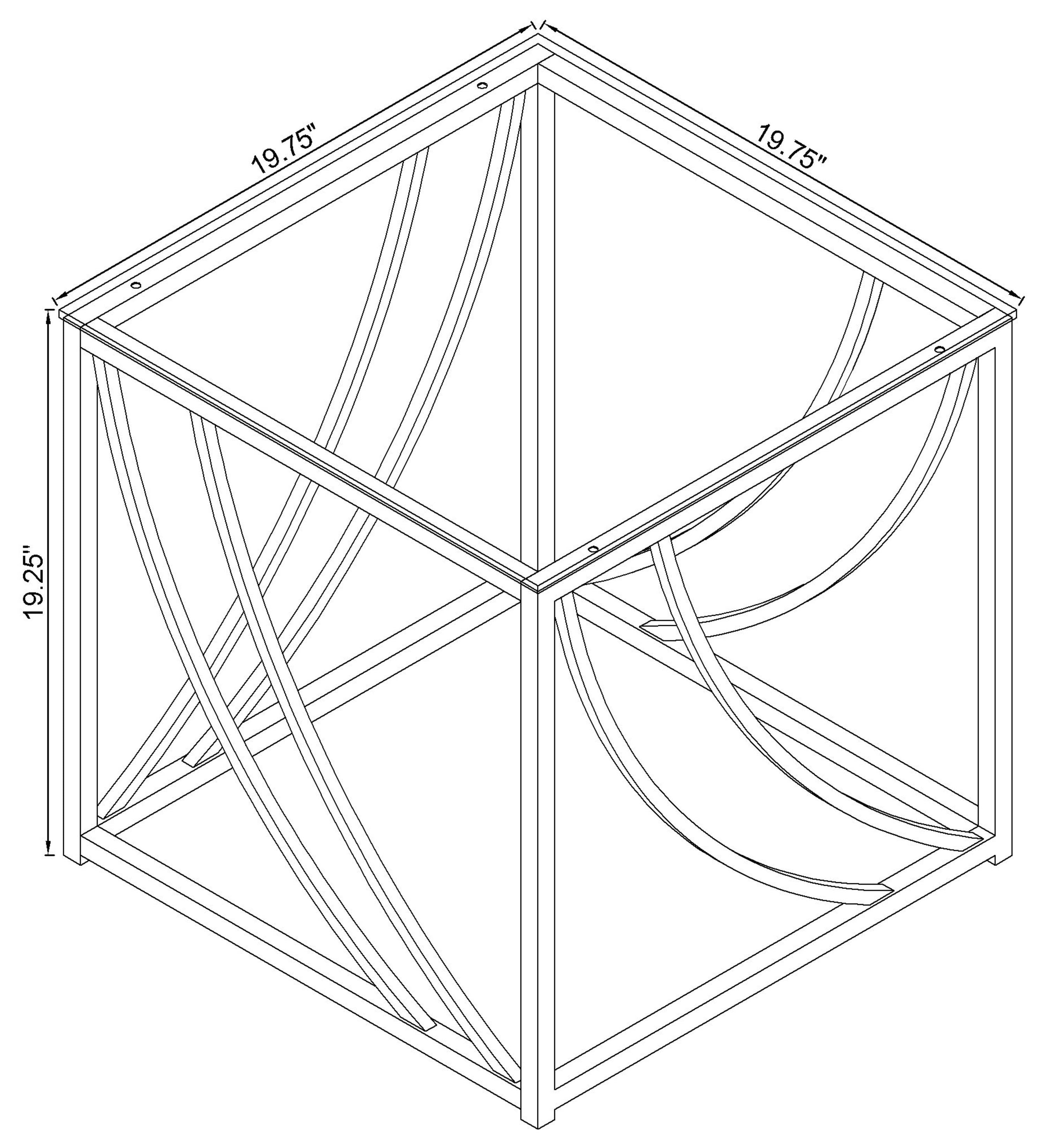 Lille End Table - Luxury Home Furniture (MI)