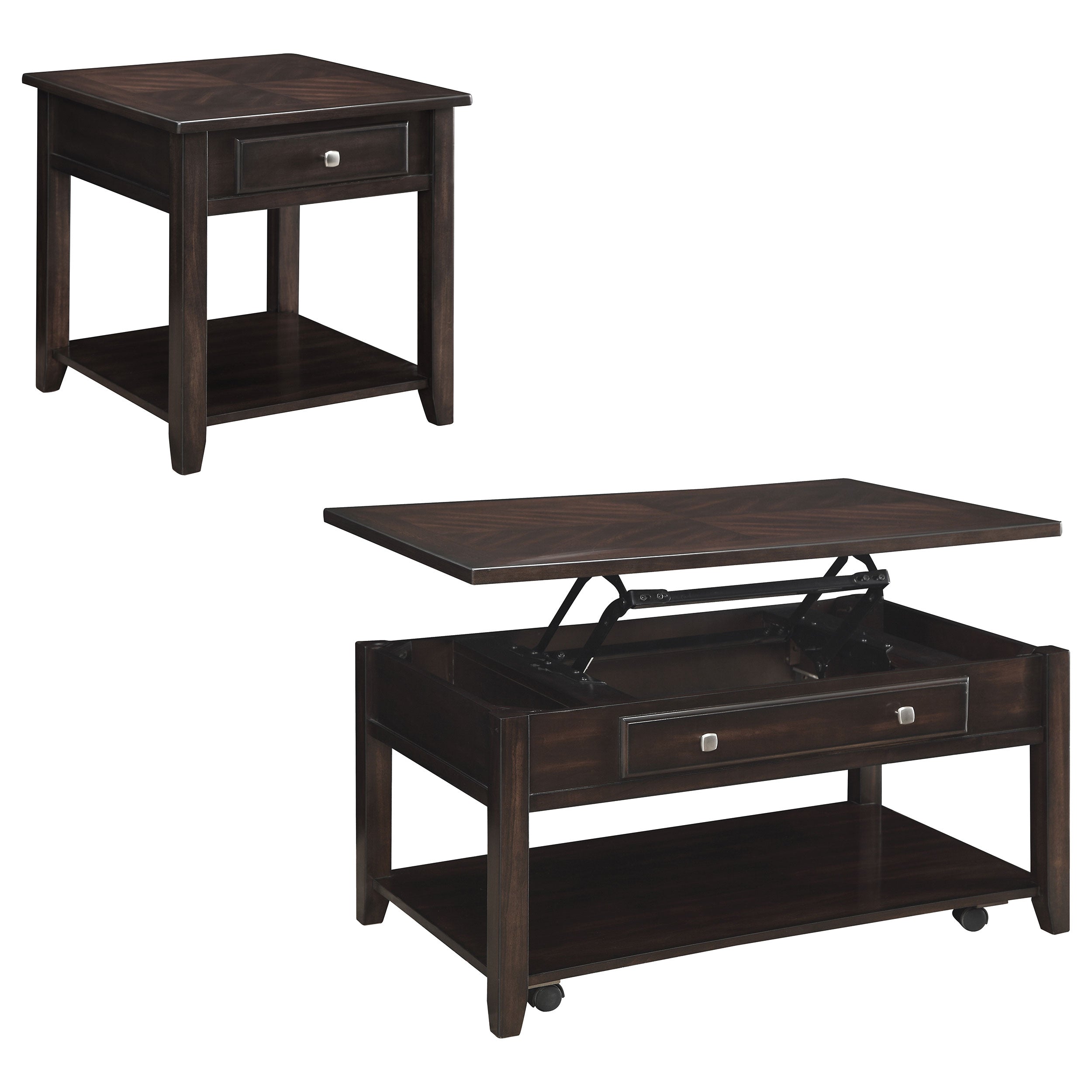 Bradford Coffee Table Sets - Luxury Home Furniture (MI)