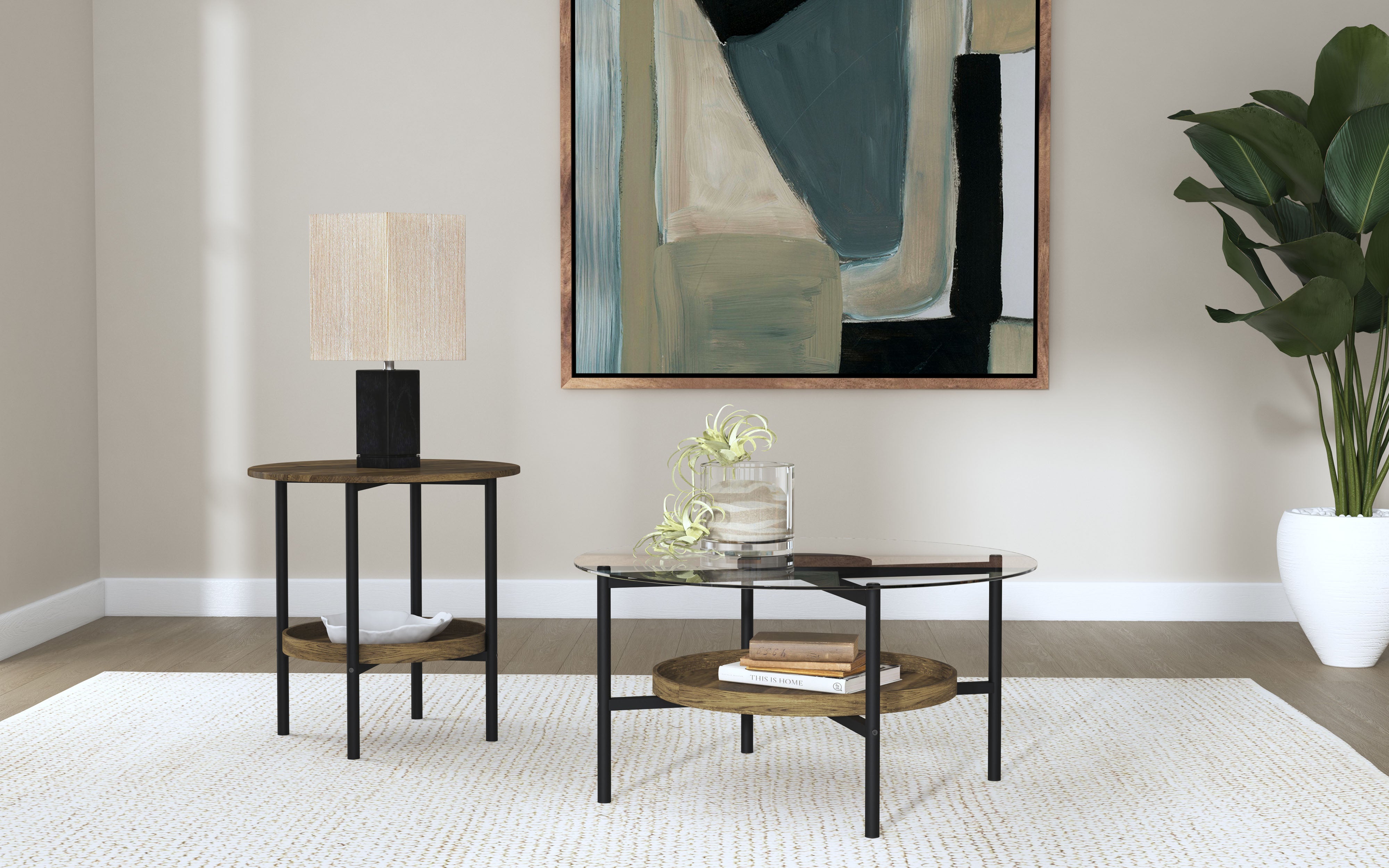 Delfin Coffee Table Sets - Luxury Home Furniture (MI)
