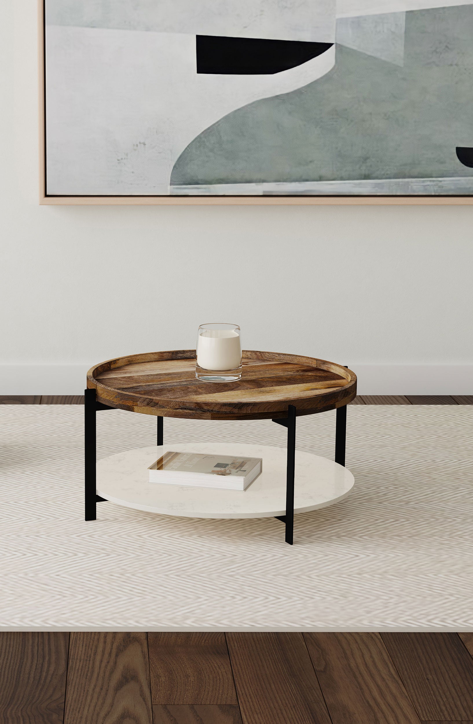 Adhvik Coffee Table - Luxury Home Furniture (MI)