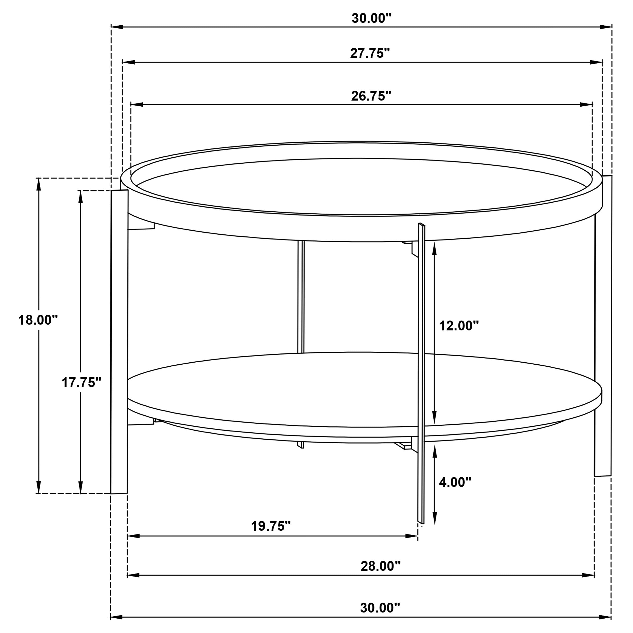 Adhvik Coffee Table - Luxury Home Furniture (MI)