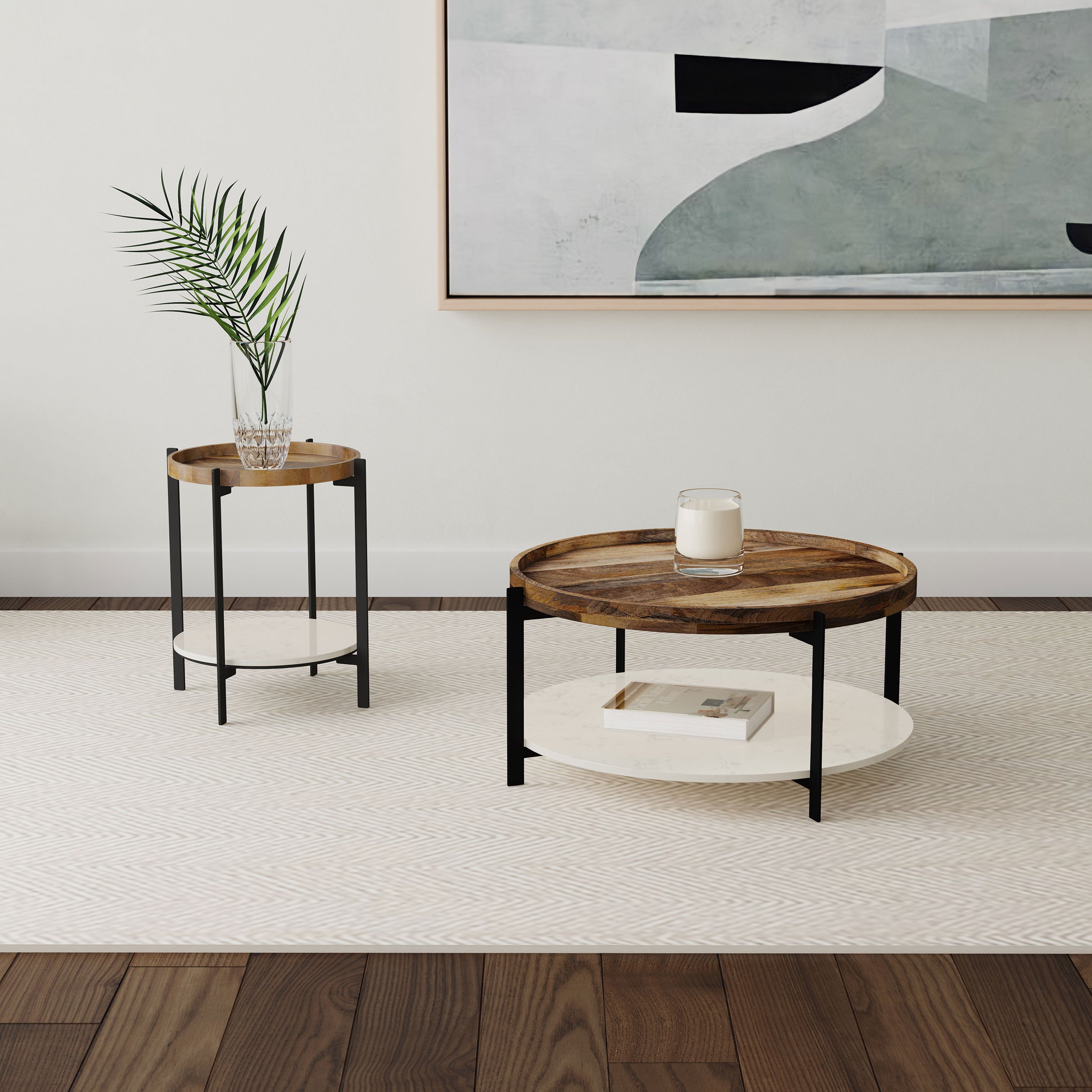 Adhvik Coffee Table - Luxury Home Furniture (MI)