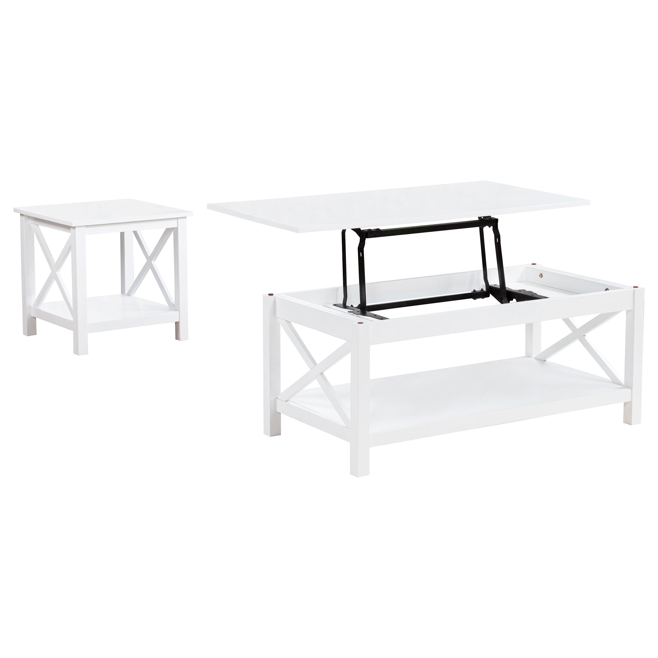 Skyview Lift-Top Coffee Table Set - Luxury Home Furniture (MI)