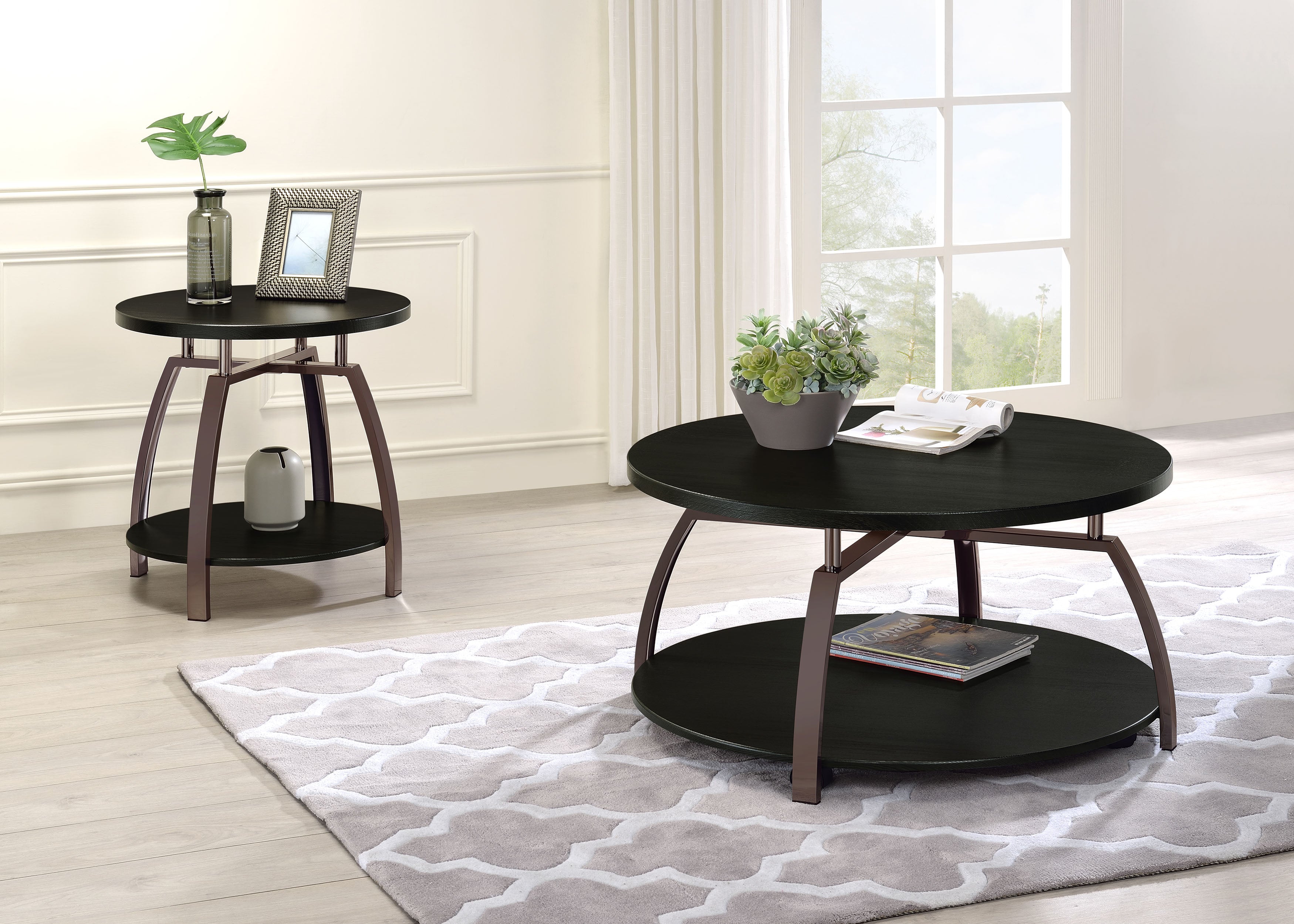 Dacre Mobile Coffee Table Set - Luxury Home Furniture (MI)