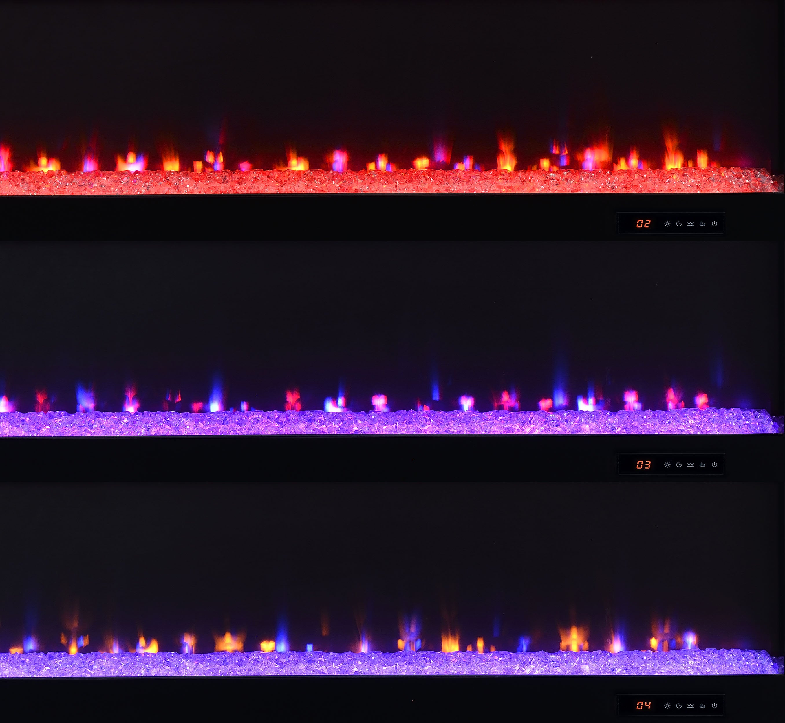 Eddy TV Stand Fireplace Console