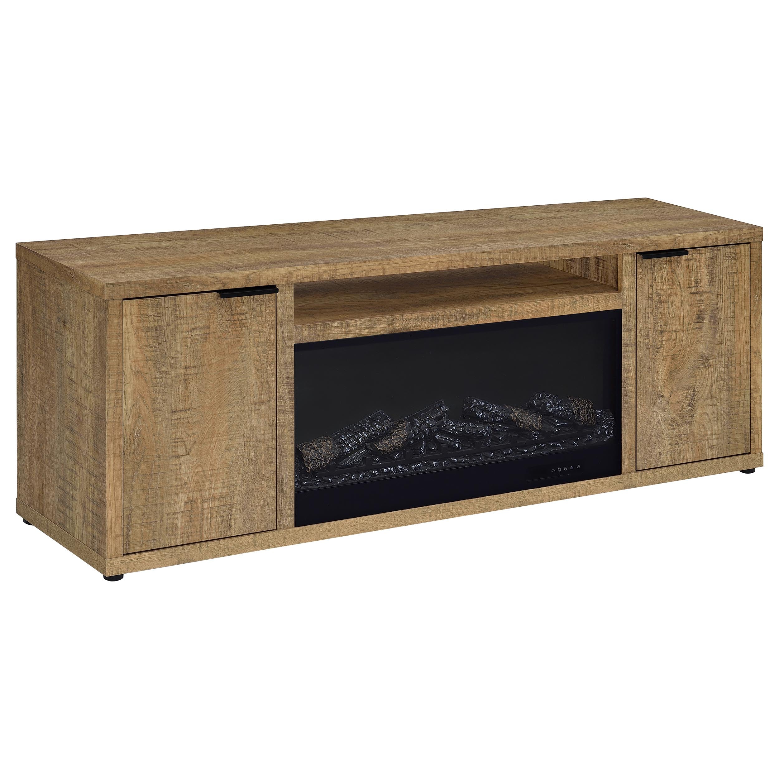 Fuller TV Stand Fireplace Console - Luxury Home Furniture (MI)