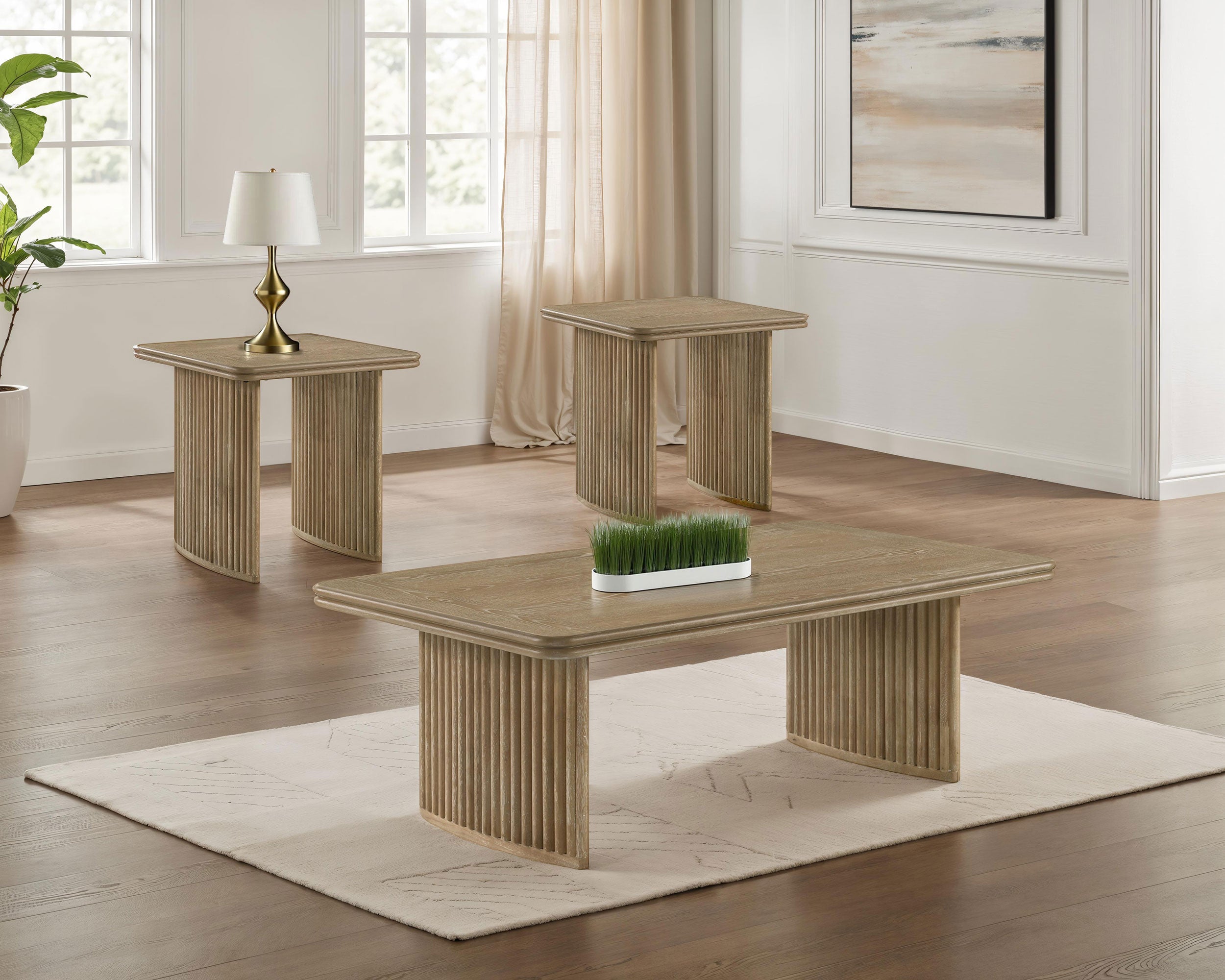 Adina Coffee Table Set - Luxury Home Furniture (MI)