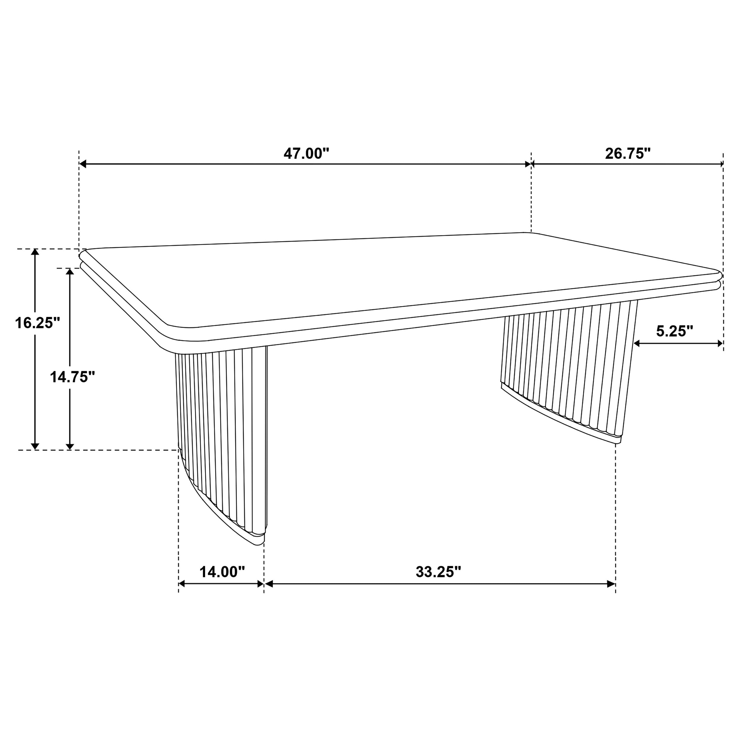 Adina Coffee Table Set - Luxury Home Furniture (MI)