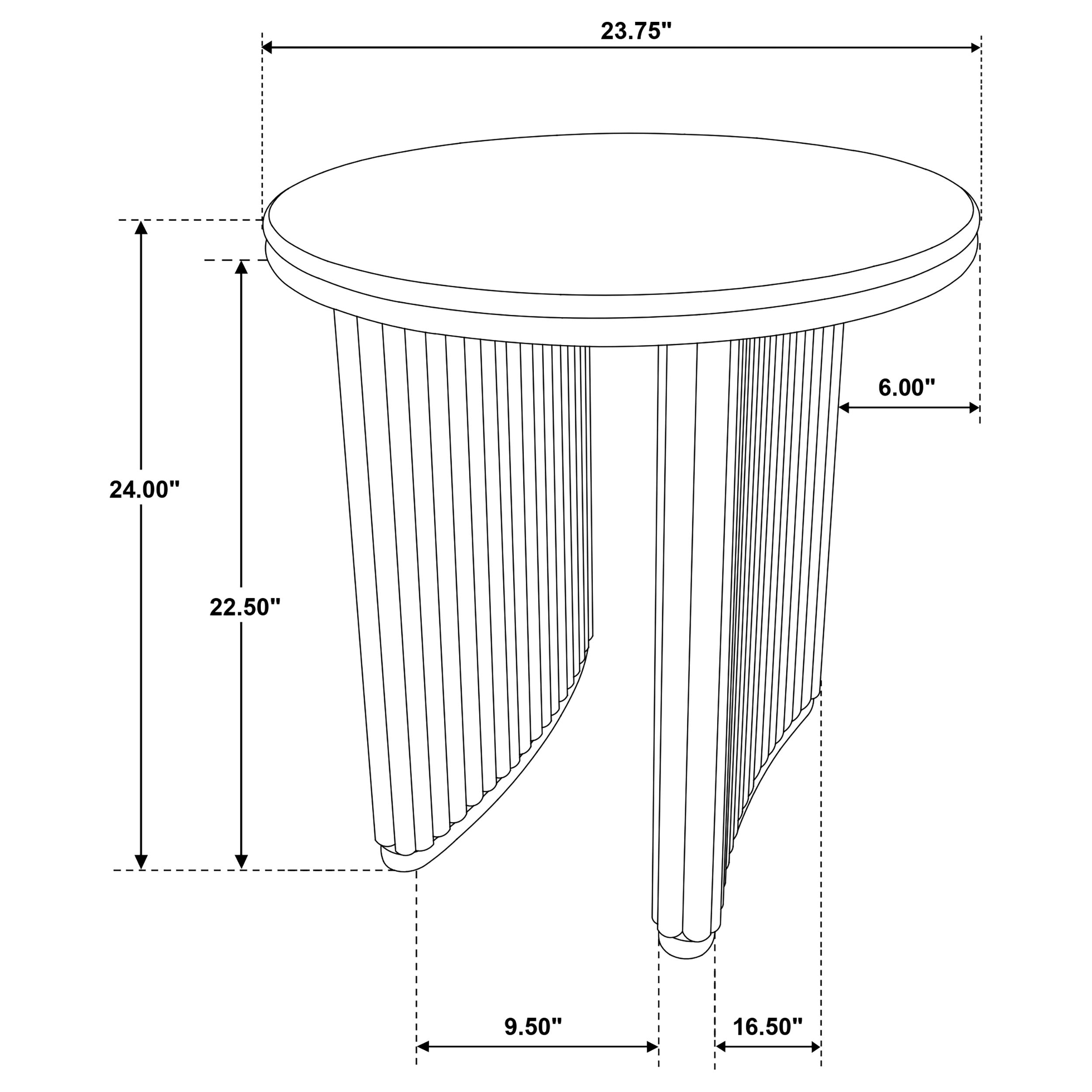Adina End Table - Luxury Home Furniture (MI)