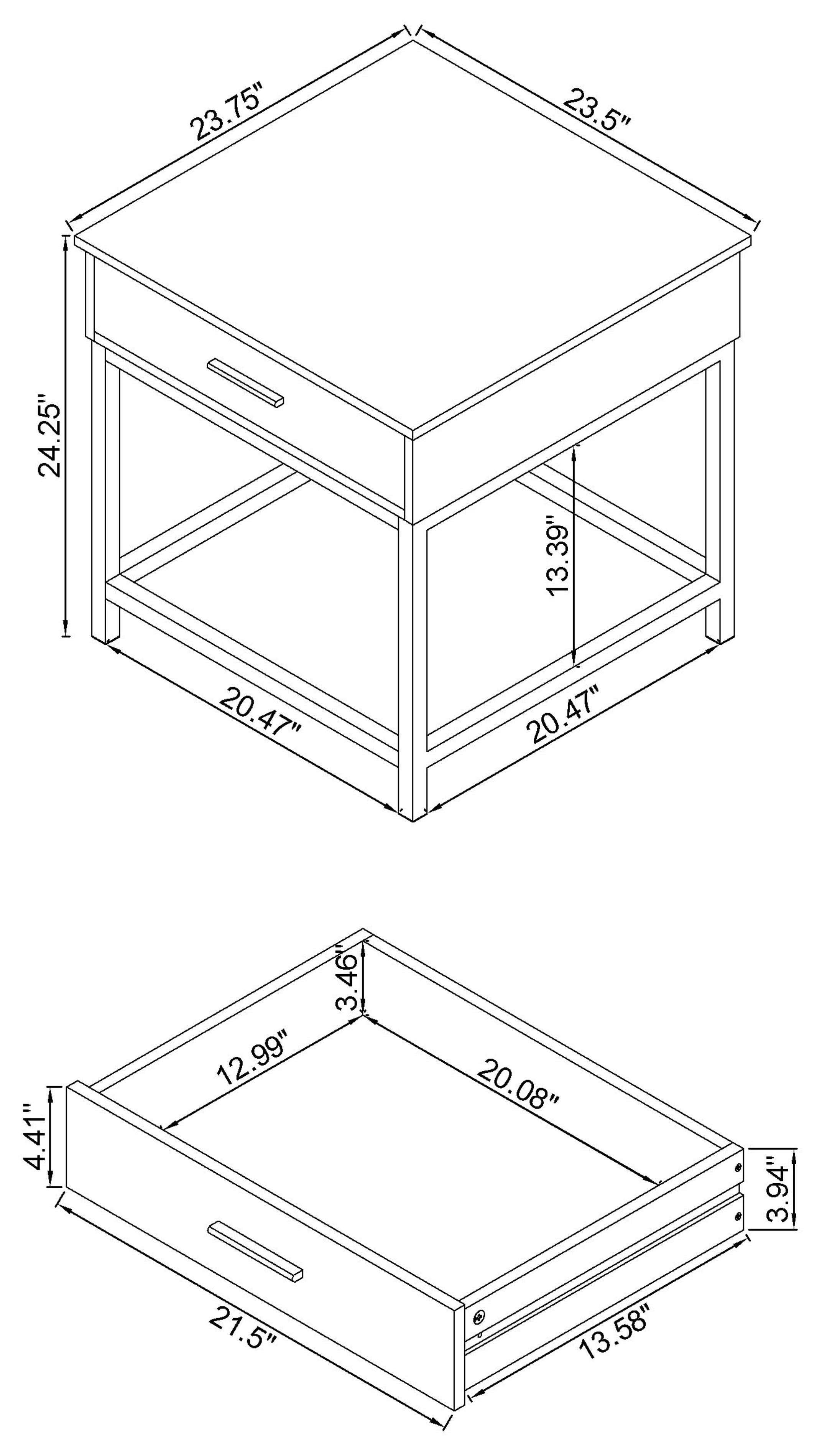 Byers End Table - Luxury Home Furniture (MI)